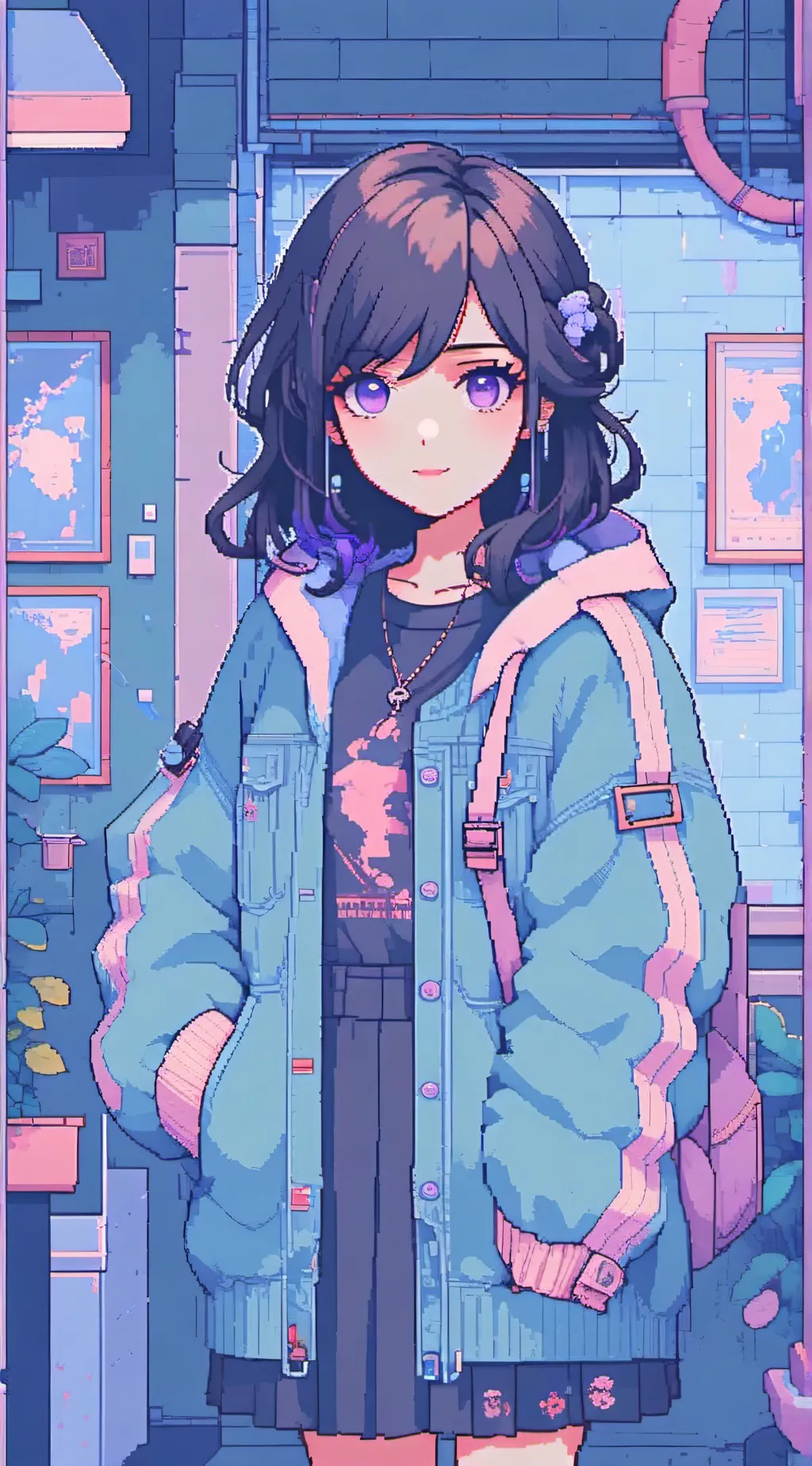 ai character: Hope background