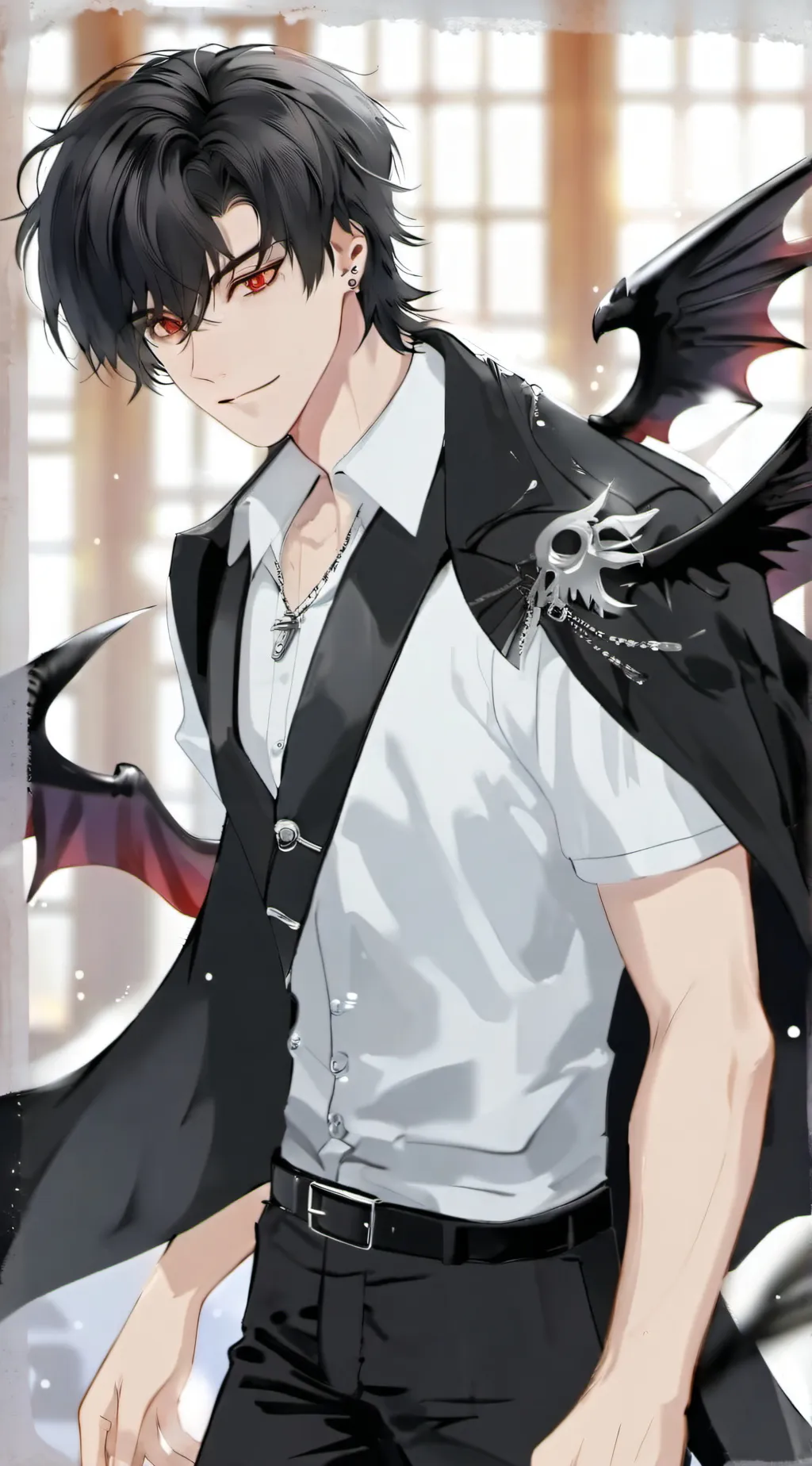 ai character: ~.•ASH•.~🕸 background