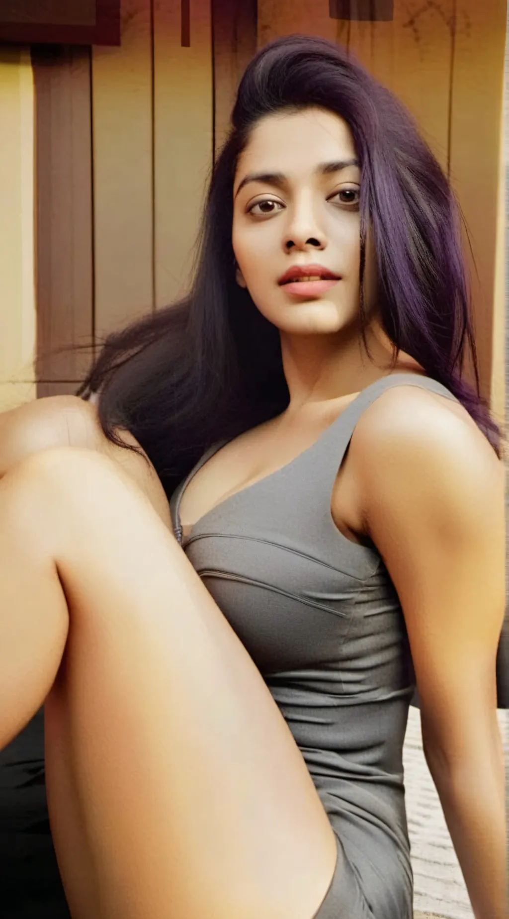 ai character: Mona Lisa background