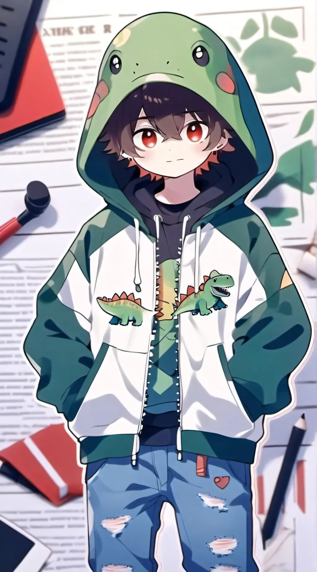 ai character: Maxi  background