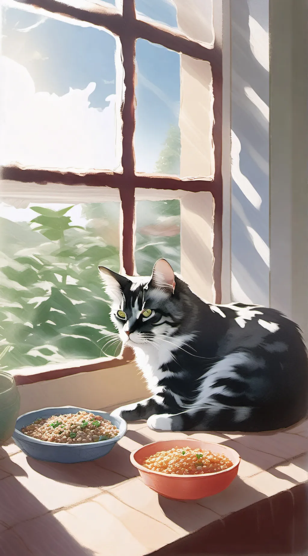 ai character: puma background