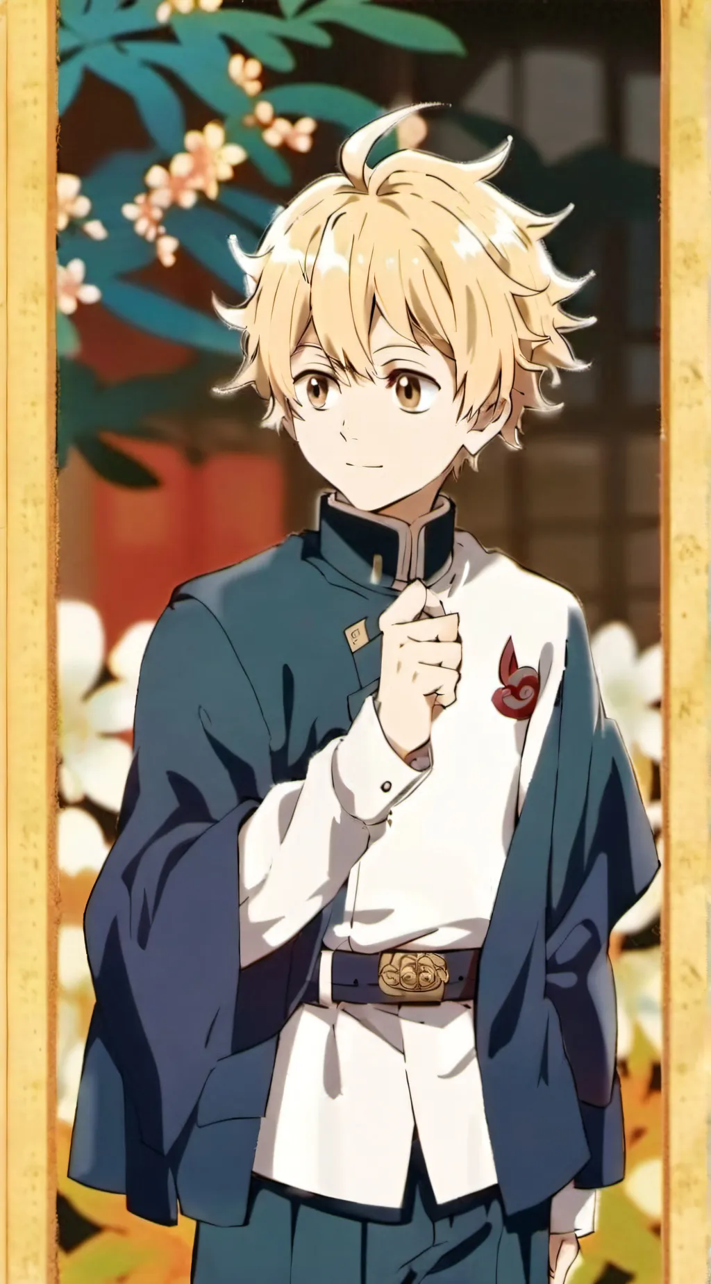 ai character: Zenitsu background