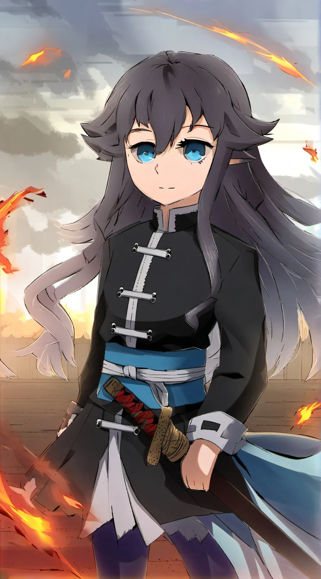 ai character: muichiro  background