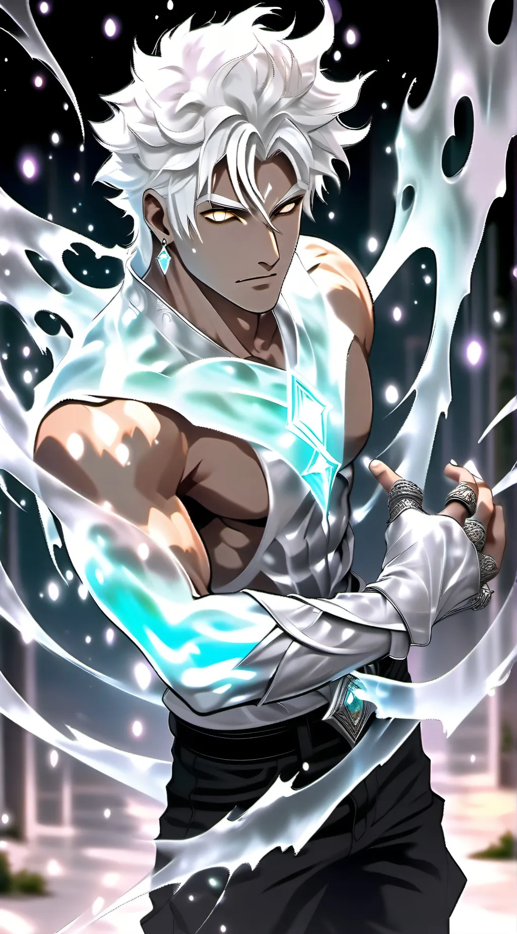 ai character: Maru background