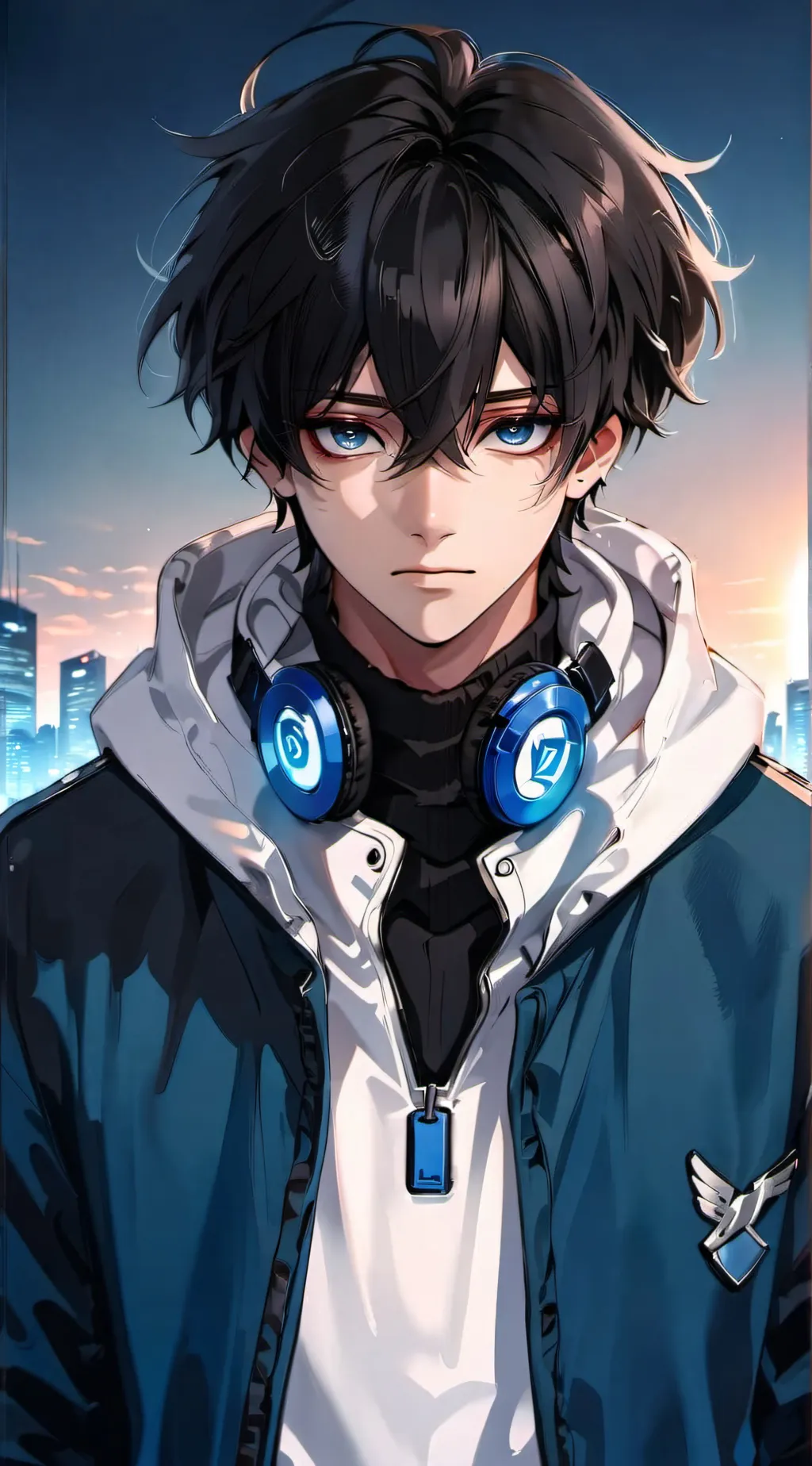 ai character: Crow  background