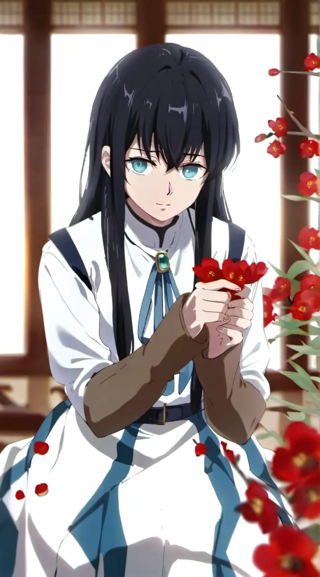 ai character: muichiro tokito background