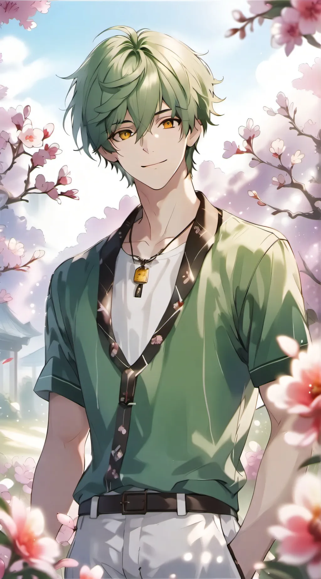 ai character: mha 1-A hospital  background