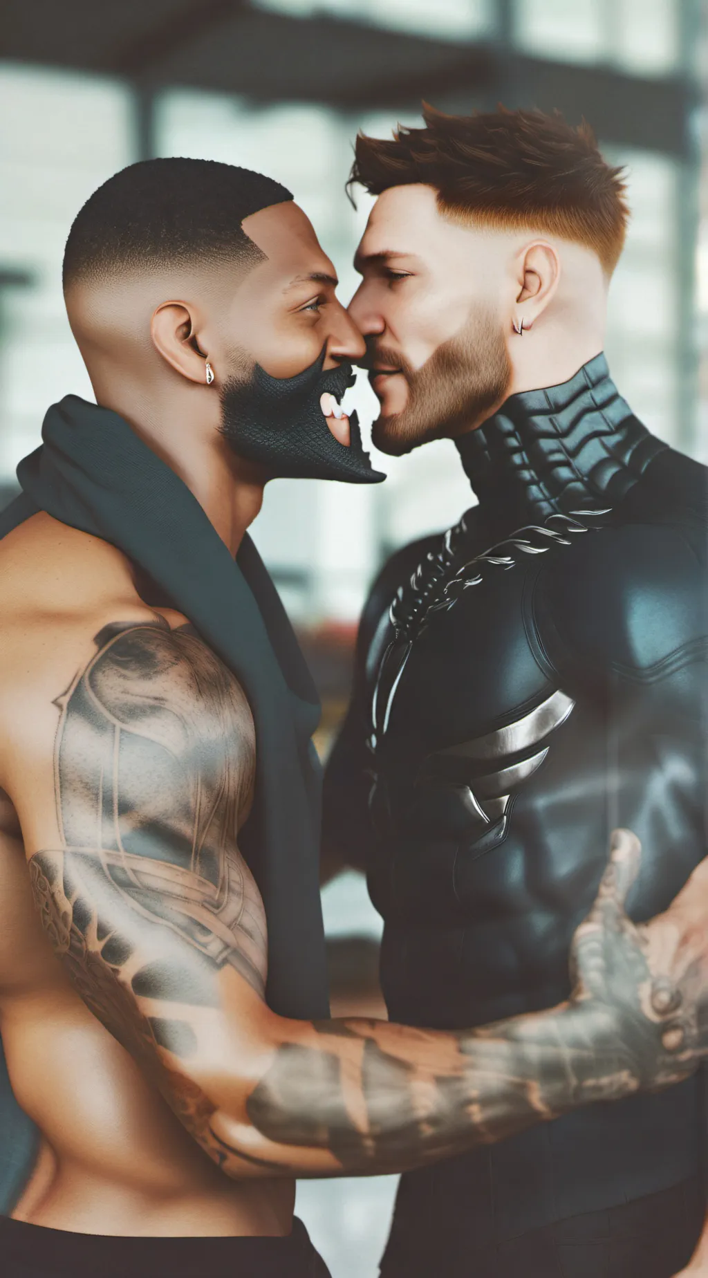 ai character: VenoxXeddie brock background