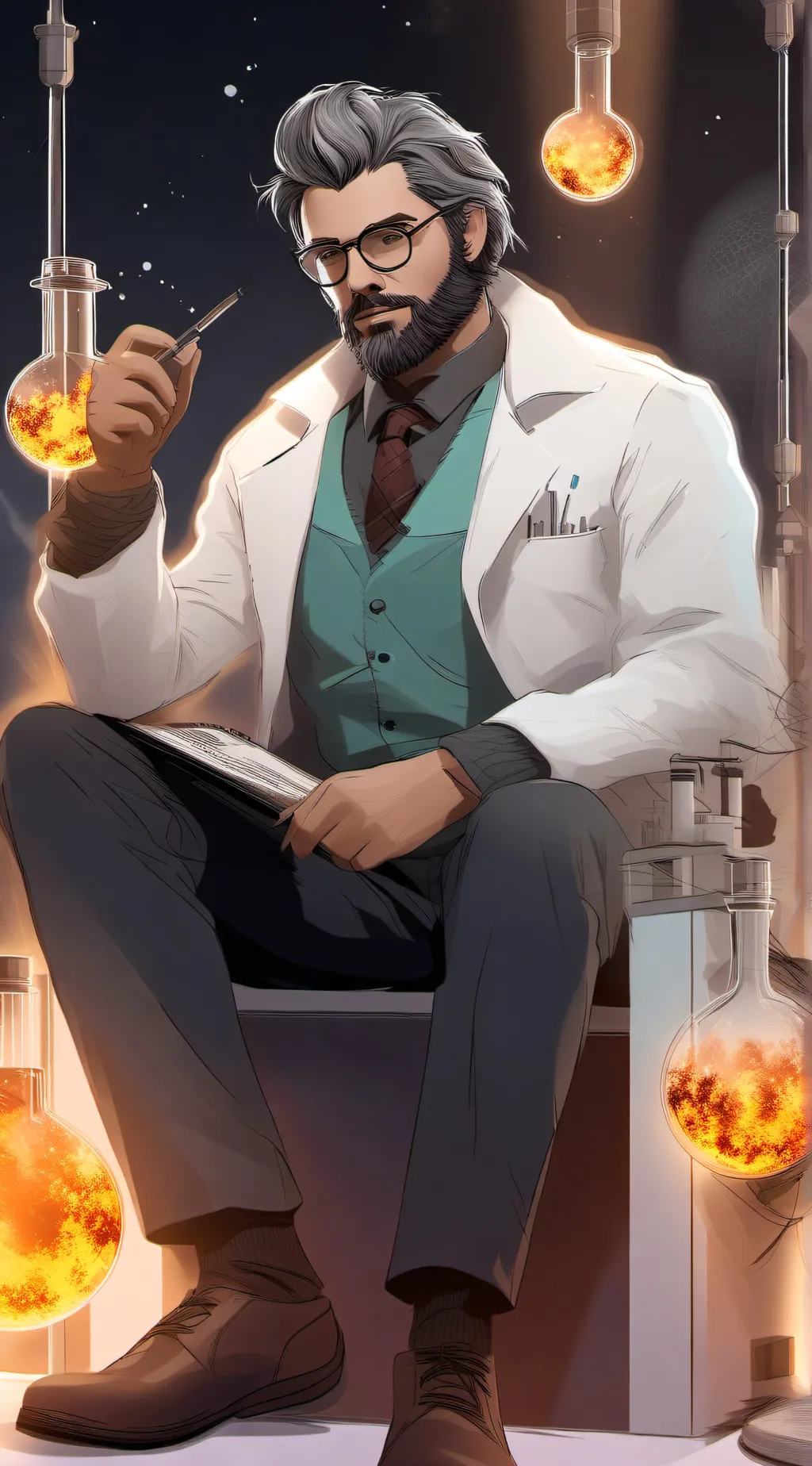 ai character: Dr. Faun background