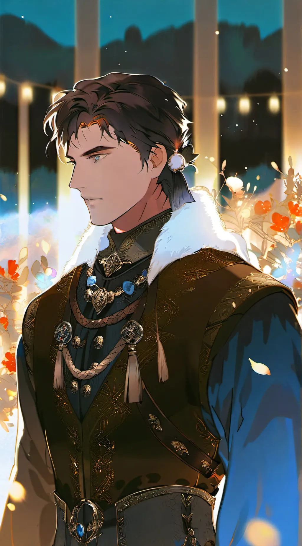 ai character: Braxen Keith  background