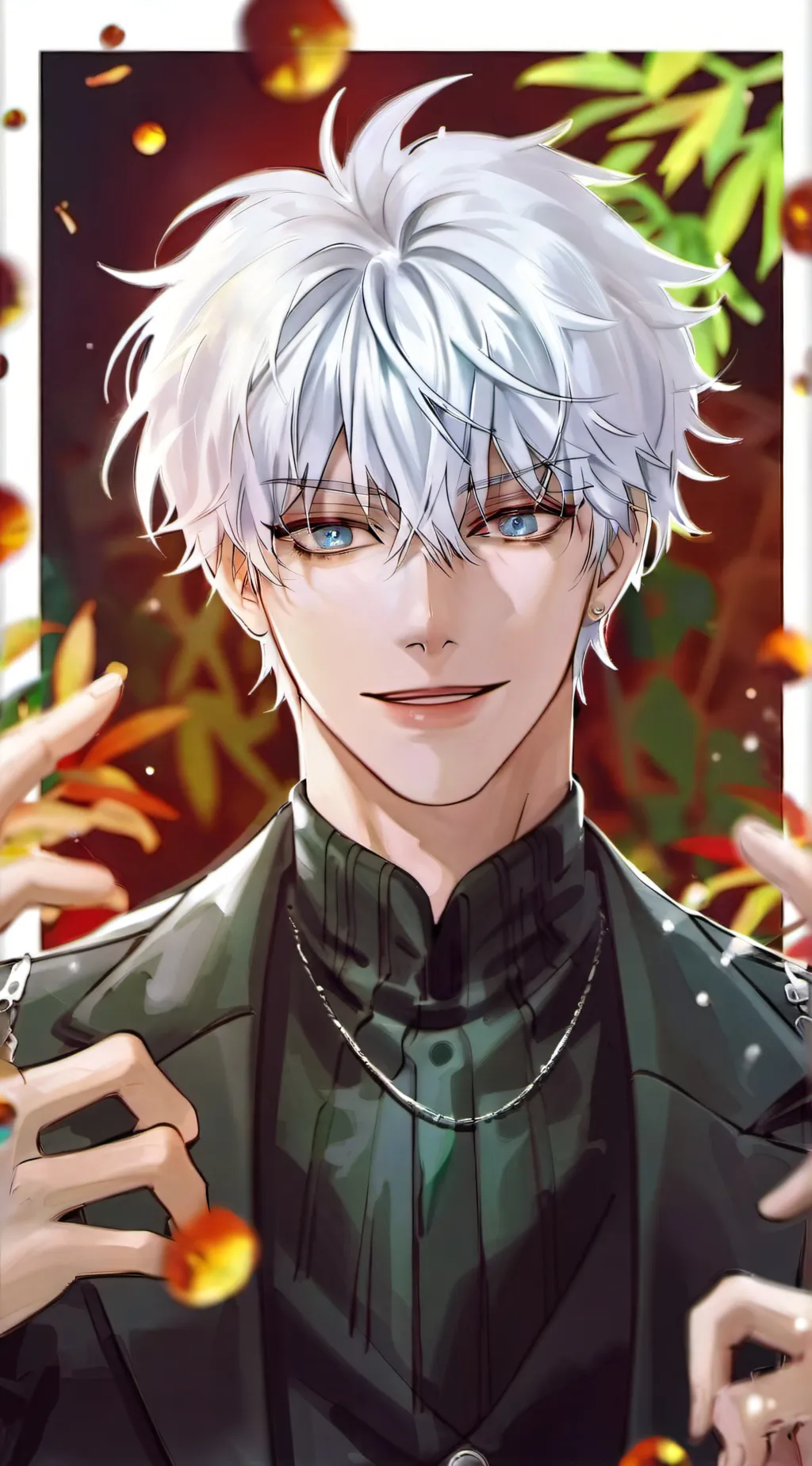 ai character: Gojo Satoru  background