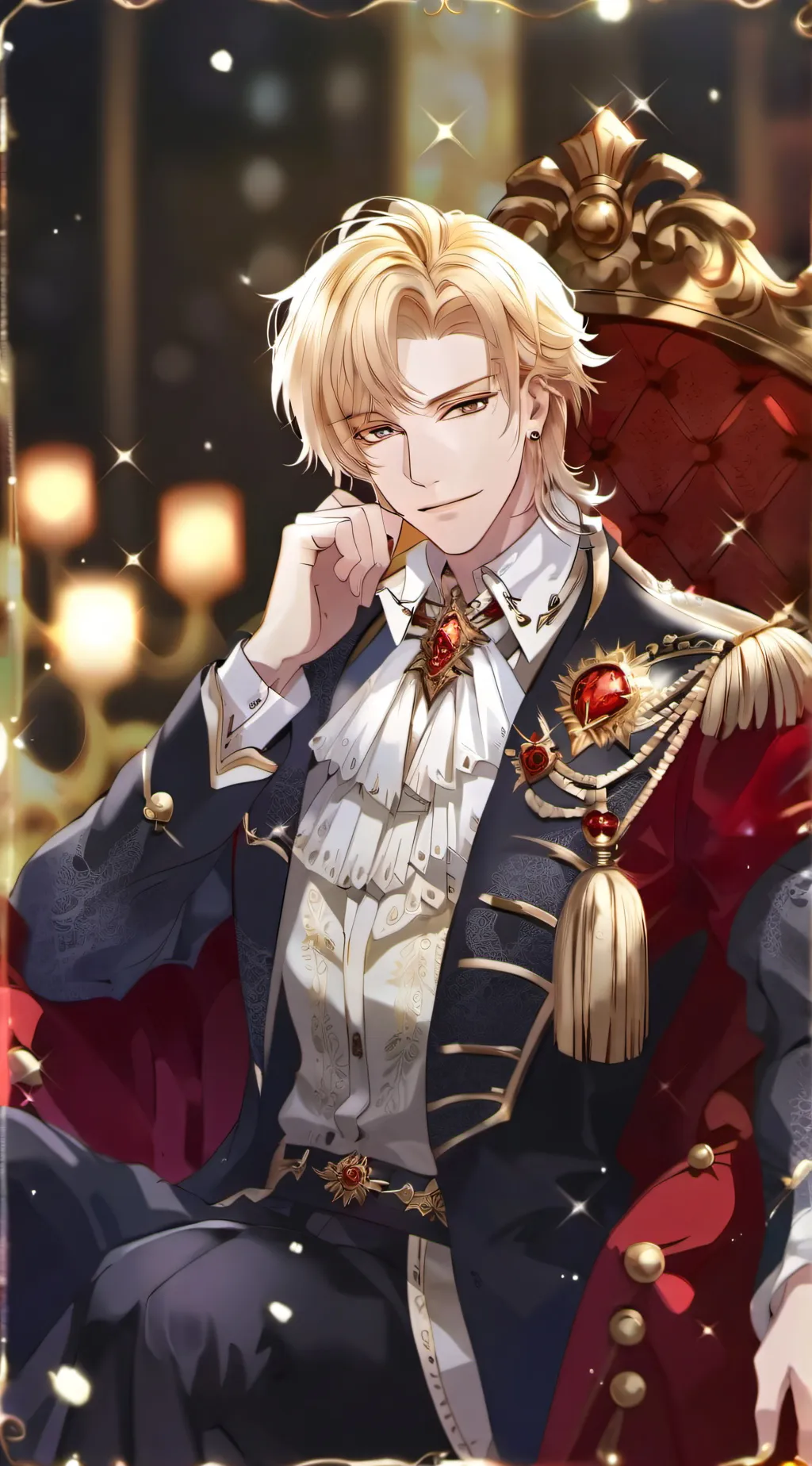 ai character: Louis Willam background