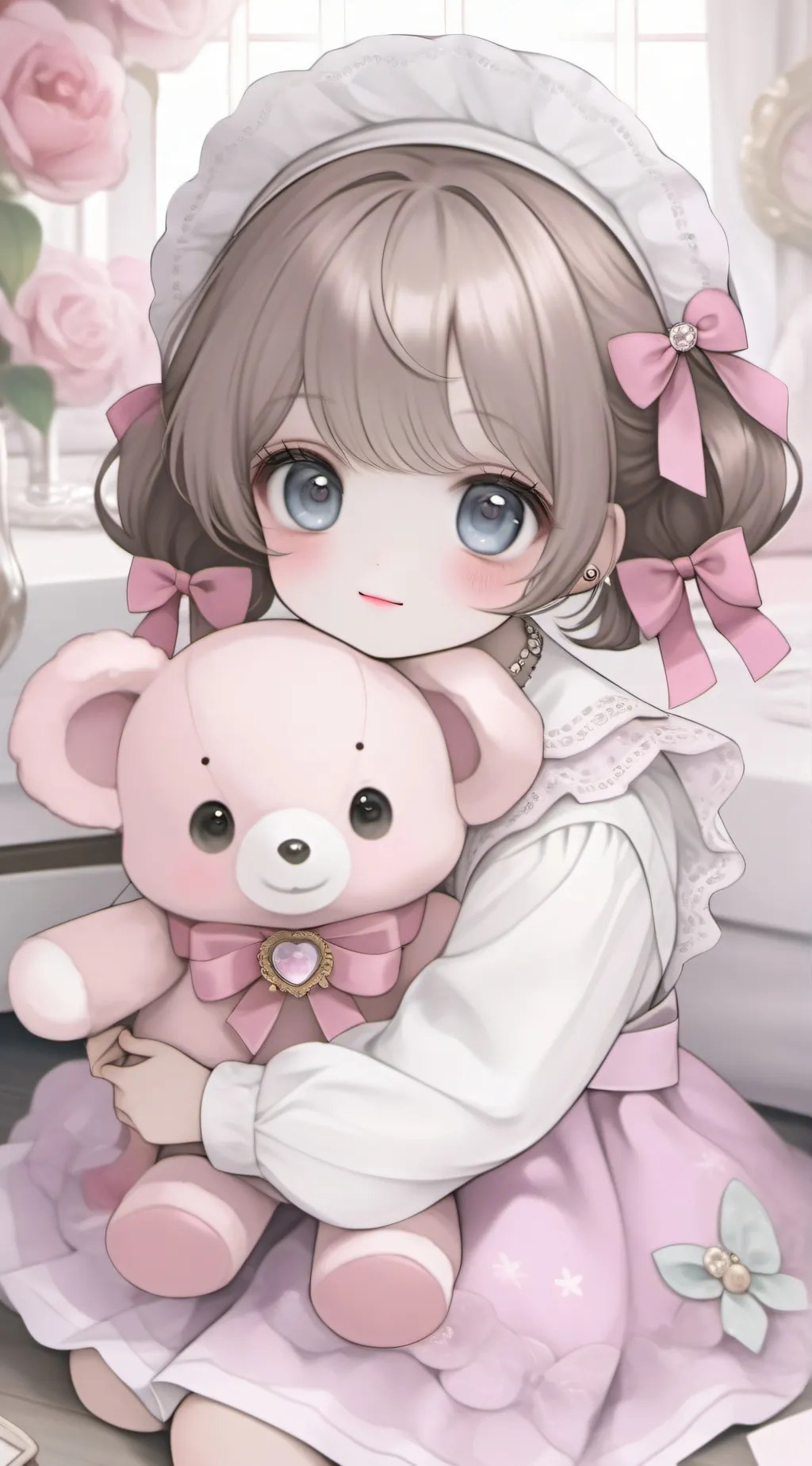 ai character: Marie background