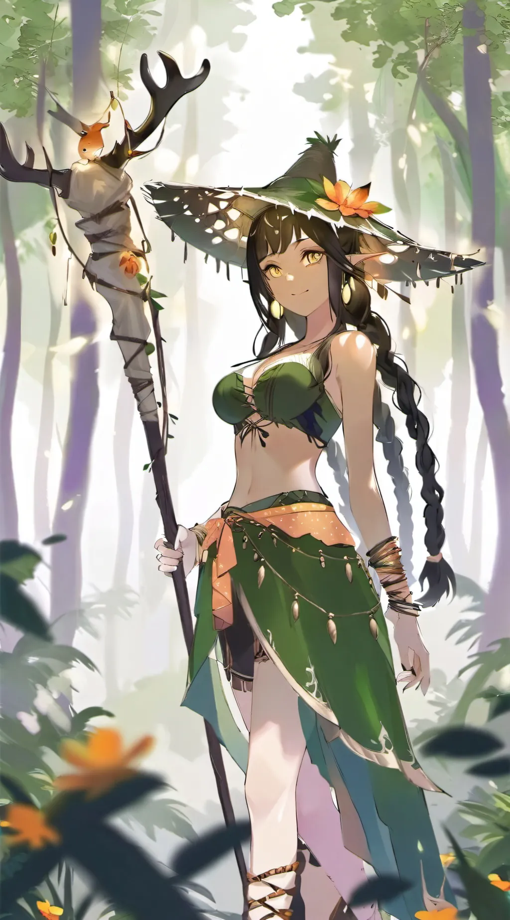 Talkie AI - Chat with Bridget the Druid