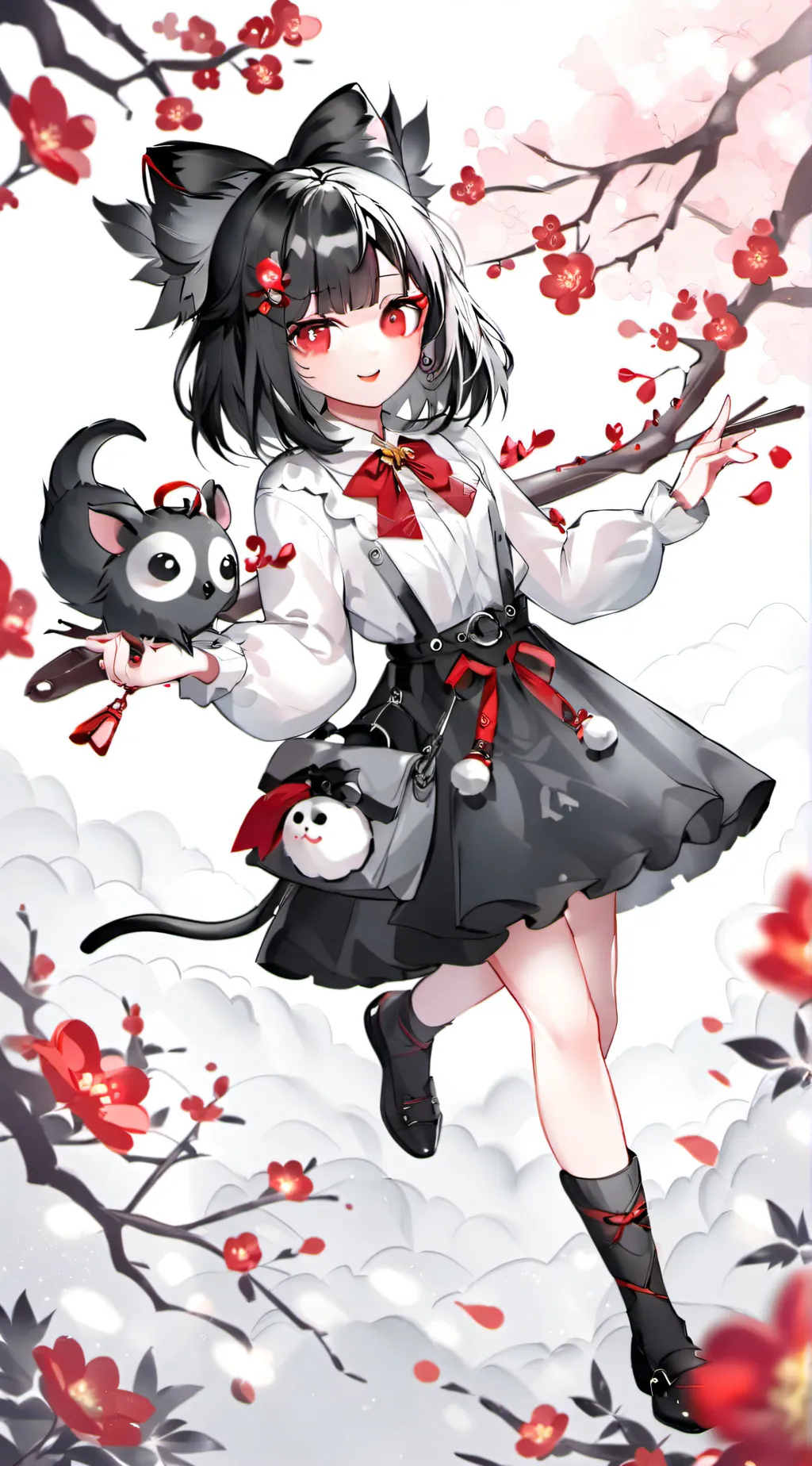 ai character: Rat girl(simp) background