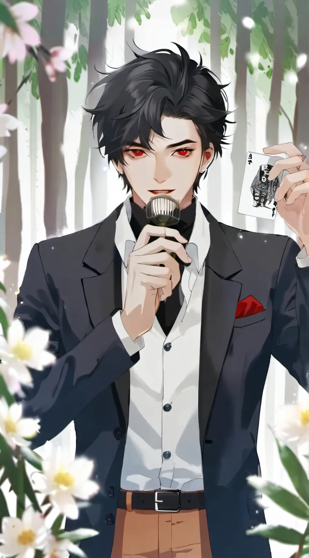 ai character: Aaron background