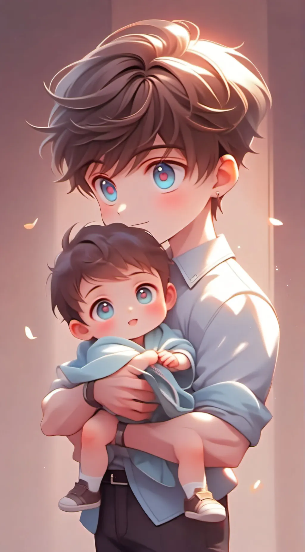 ai character: william and mike A background