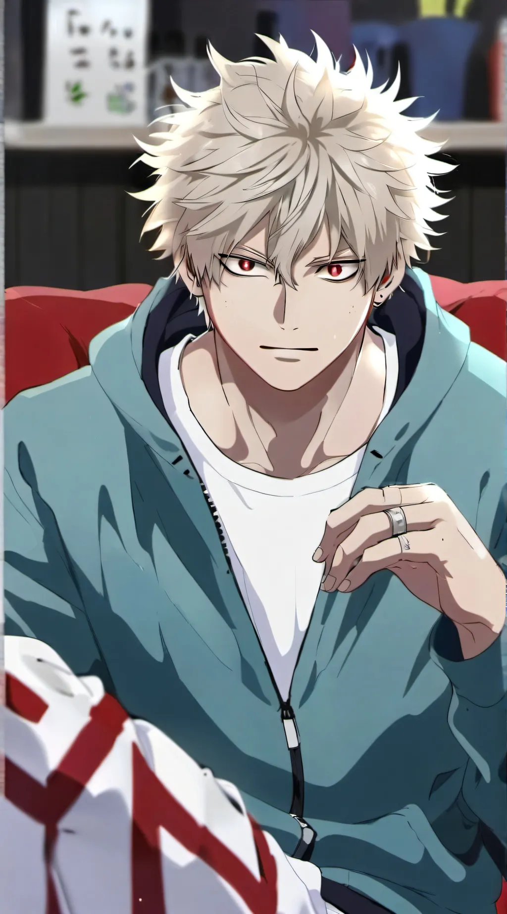 ai character: bakugo background