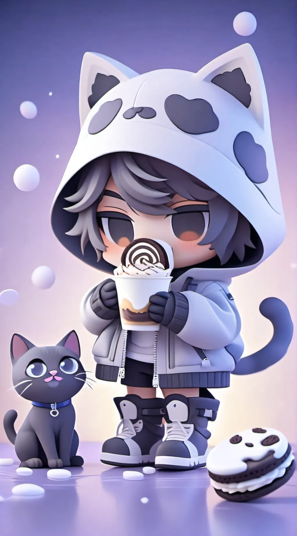 Talkie AI - Chat with Miss circle Oreo