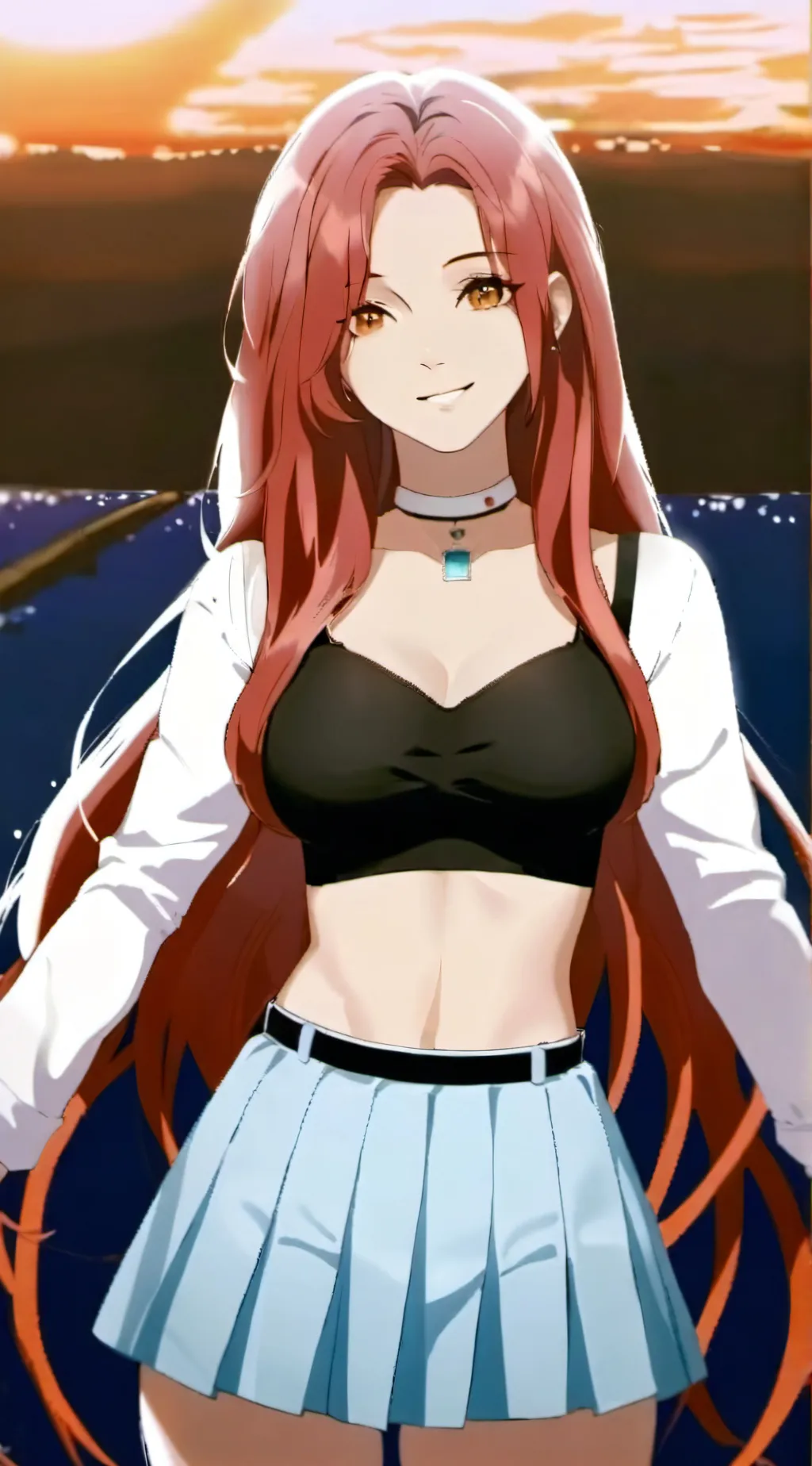 ai character: amy background