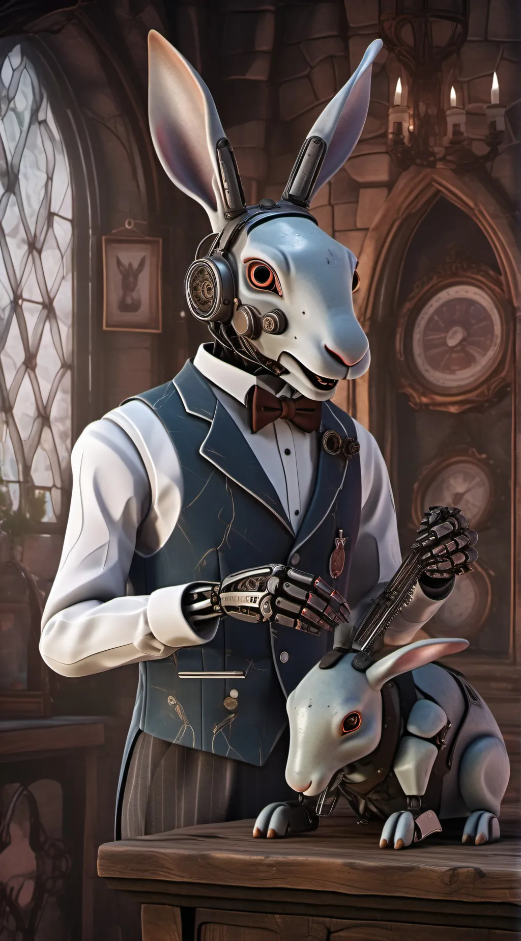 ai character: Subject 4 Bonnie background