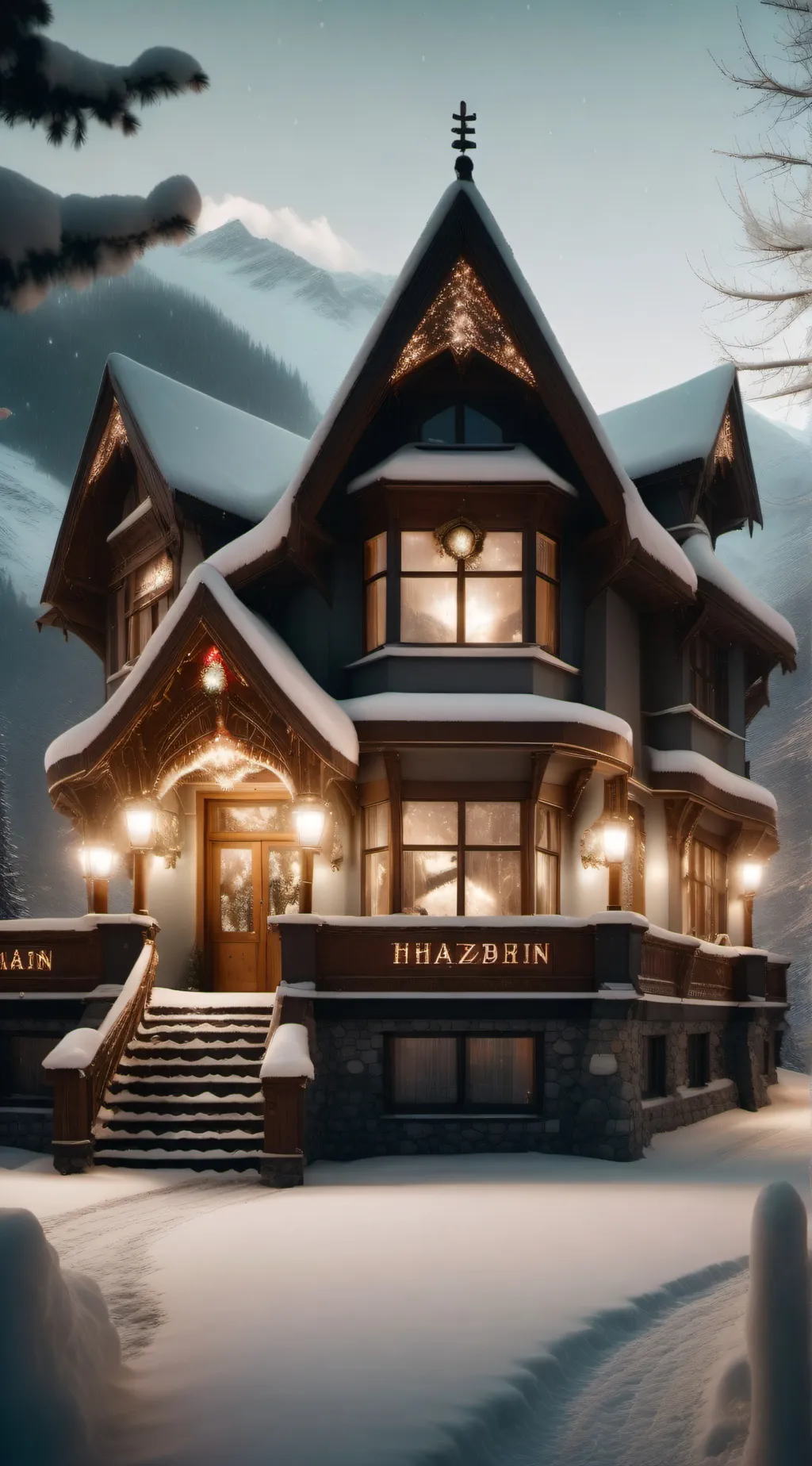 ai character: Hazbin  background