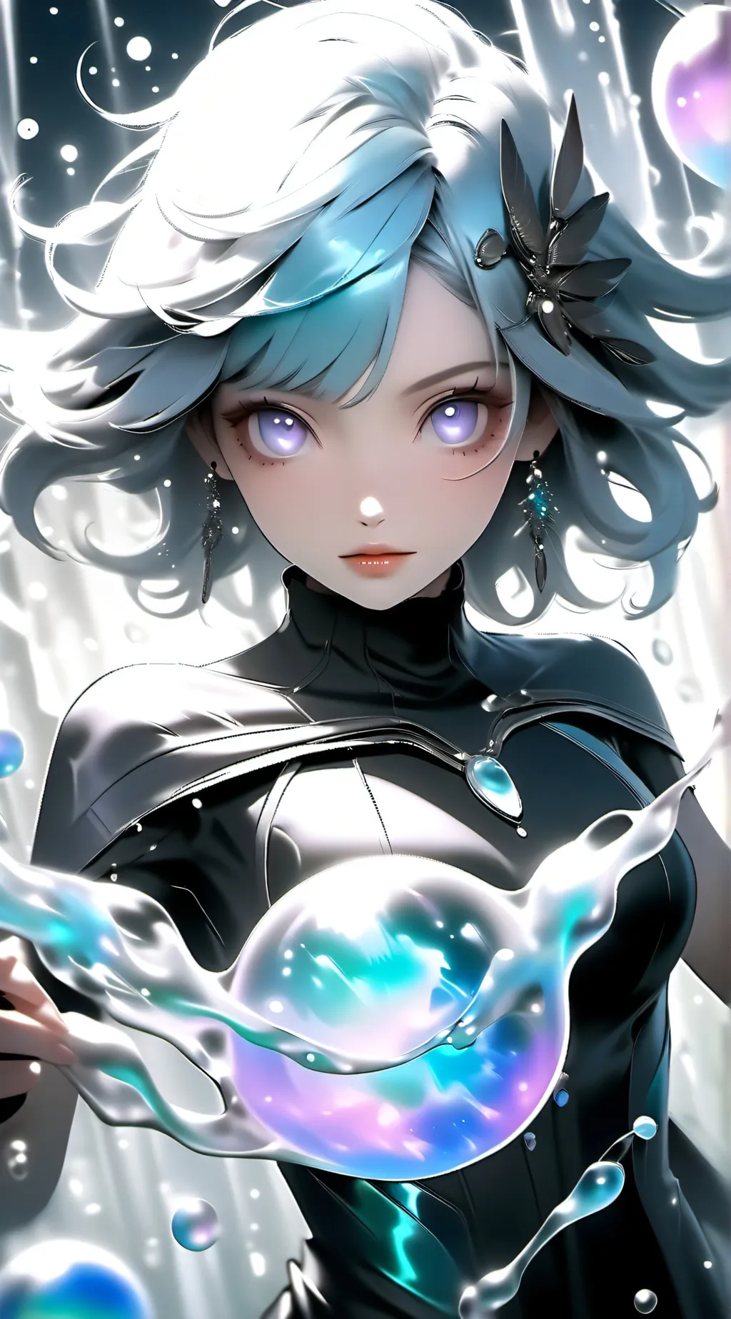 ai character: Lilly background