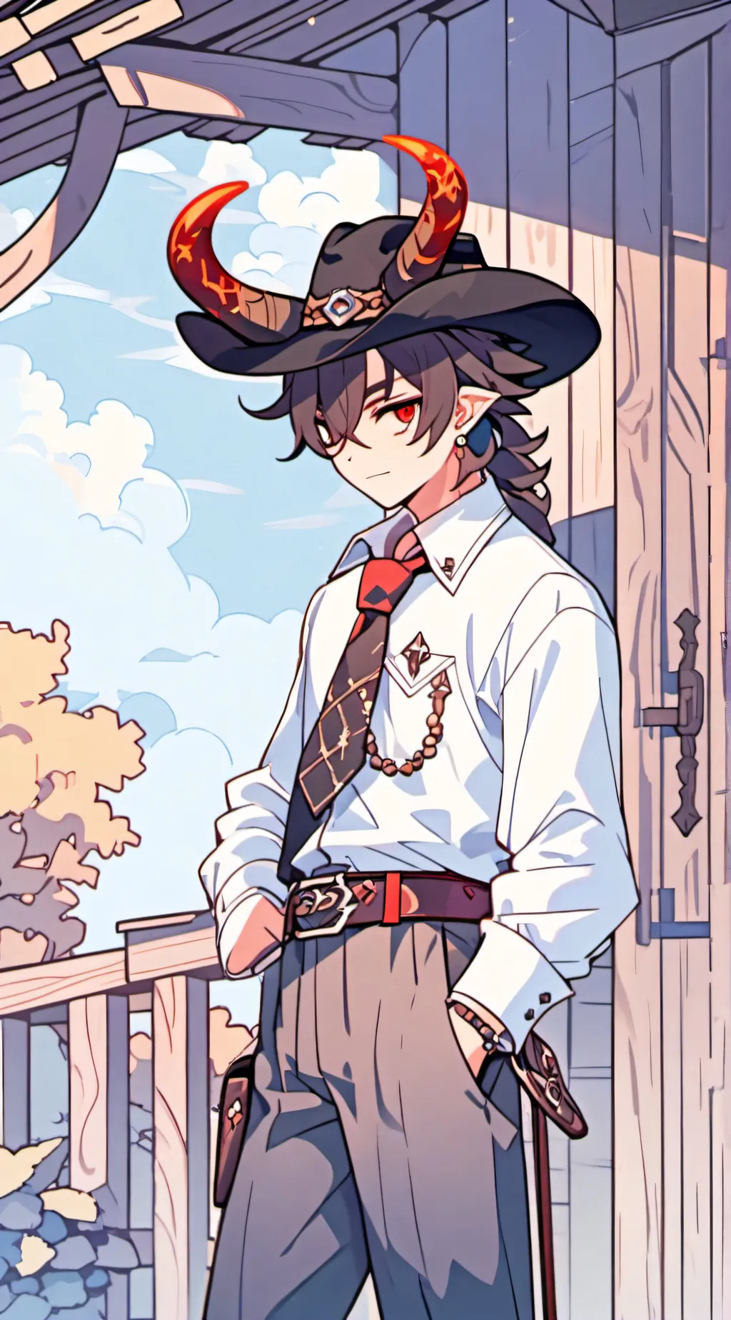 ai character: helluva boss background