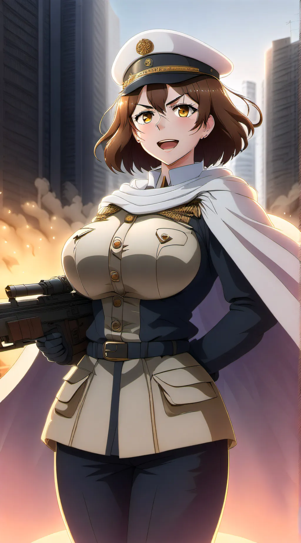 ai character: Evelyn Krieger background