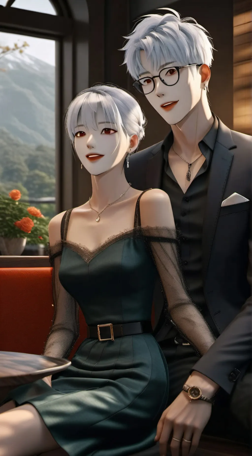 ai character: Riley & Ren background