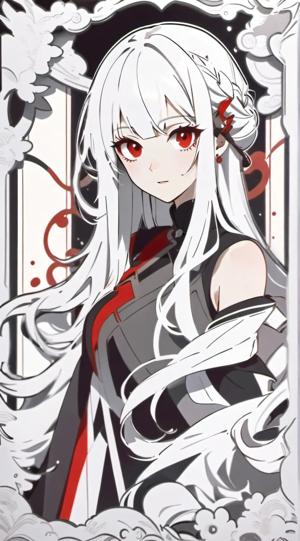 ai character: Ashiko background