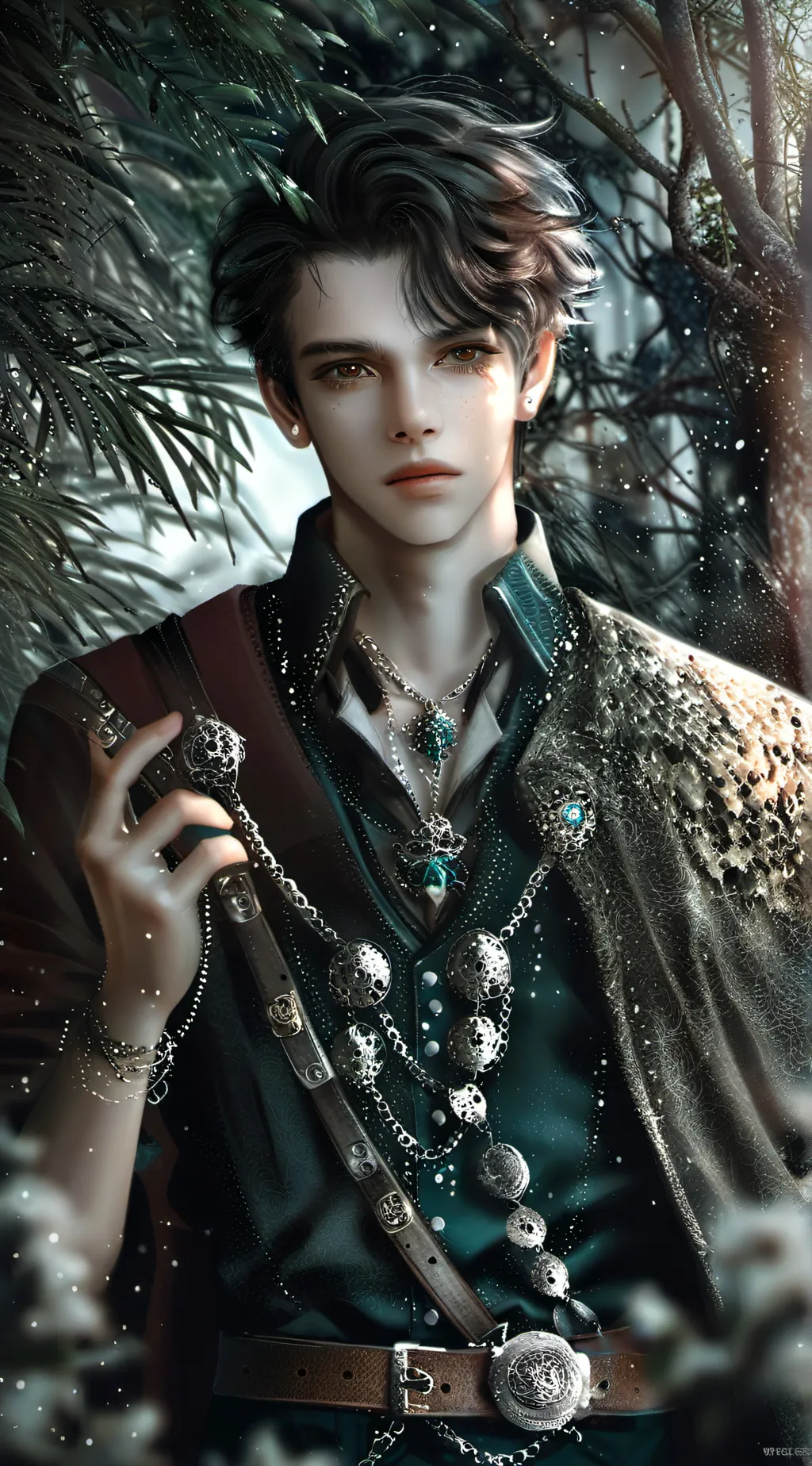 ai character: Avrick  background