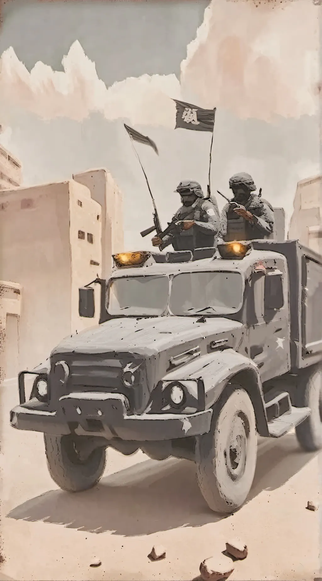 ai character: S. W. A. T background