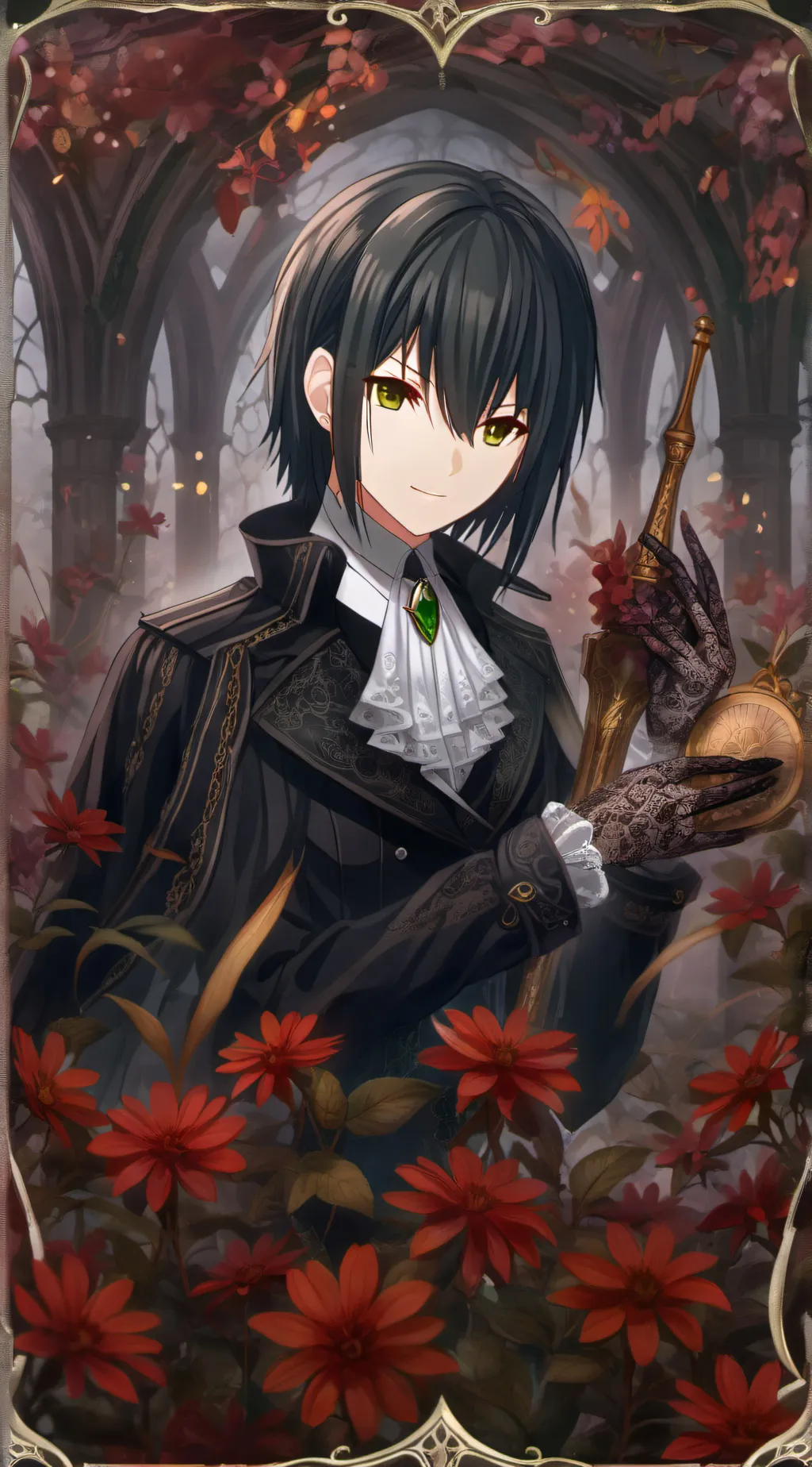 ai character: Ayato Naoi background