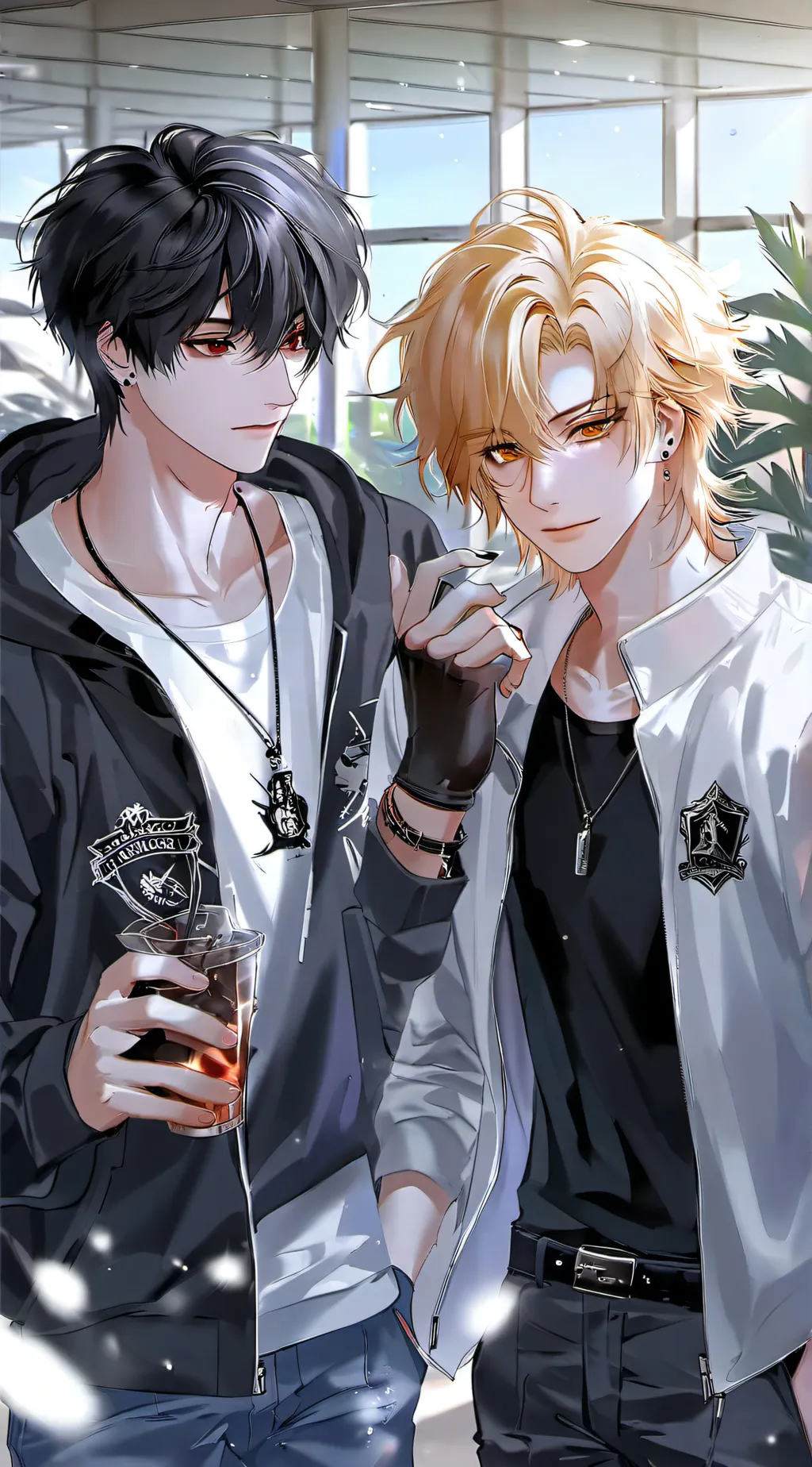 ai character: Niko  background