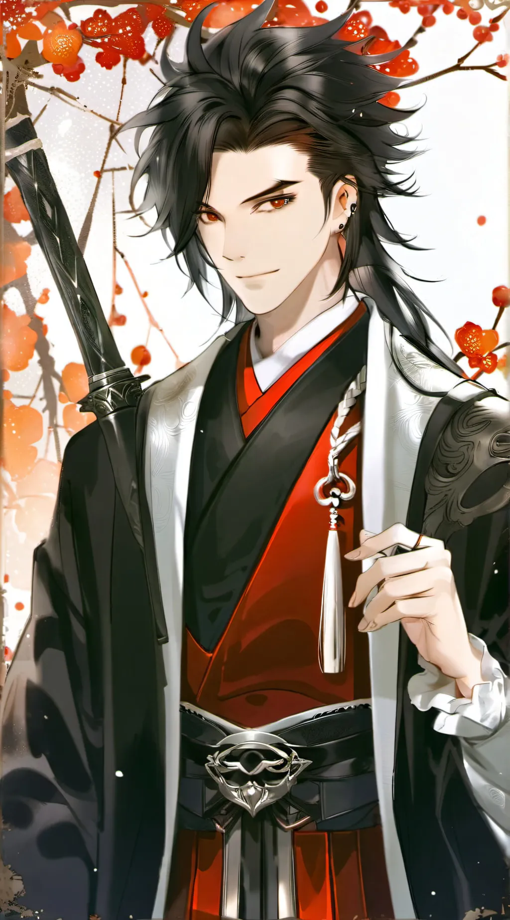 ai character: Kurotaro Natsuka background