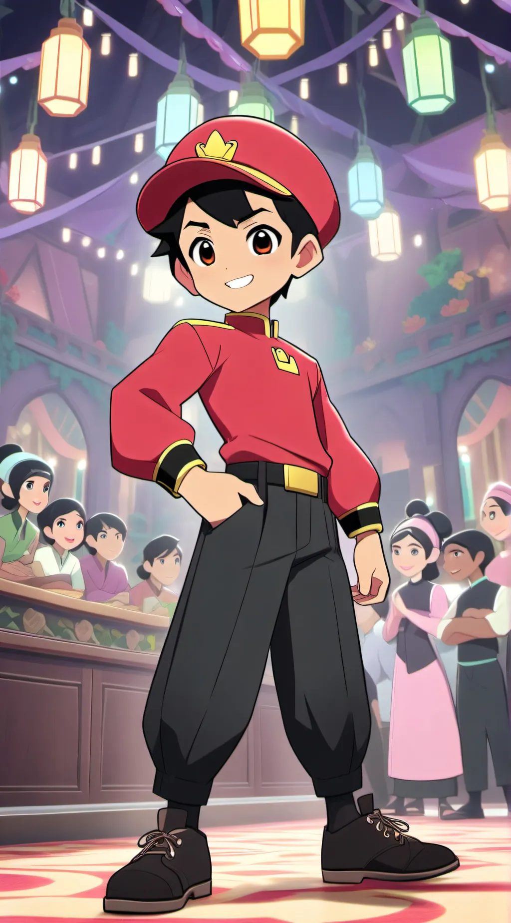 ai character: halilintar background