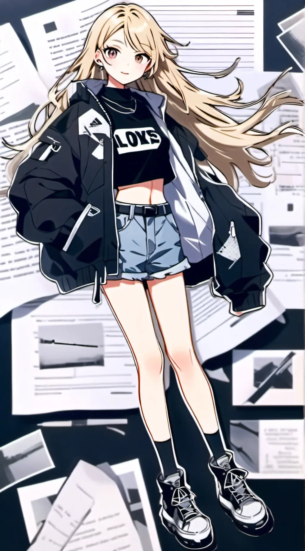 ai character: HH road trip background