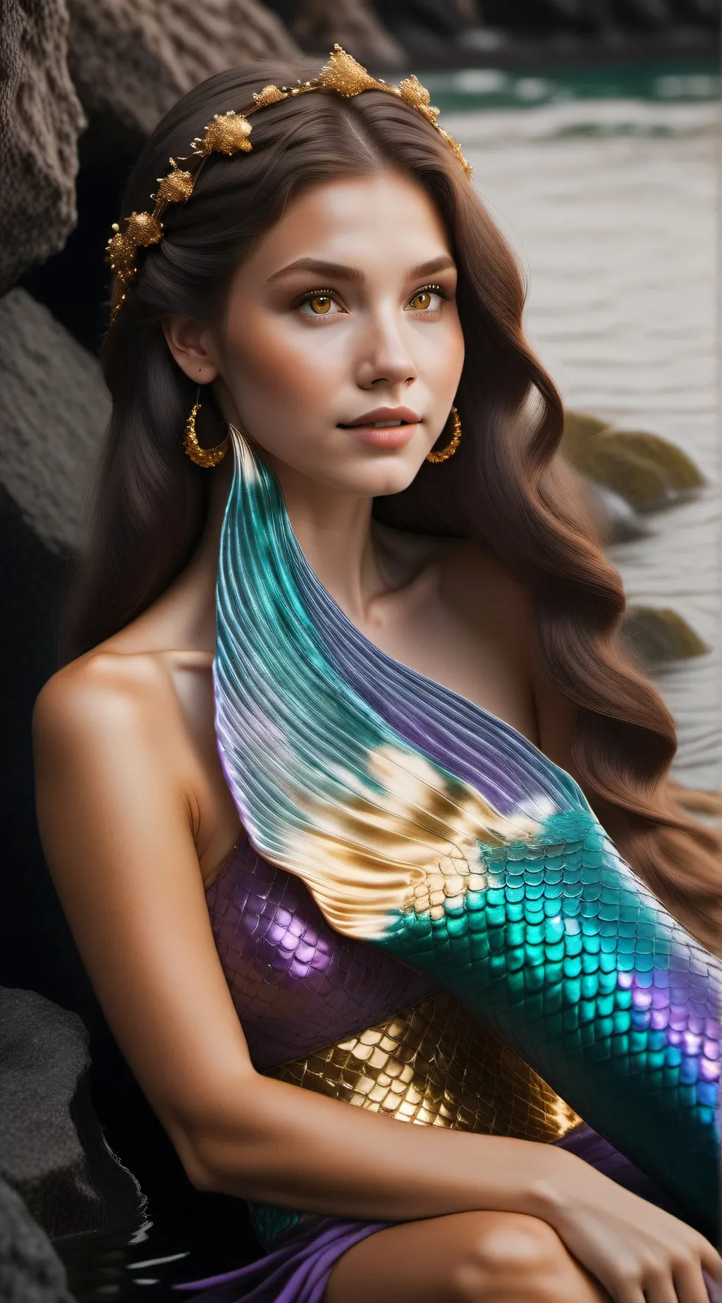 ai character: Lea background