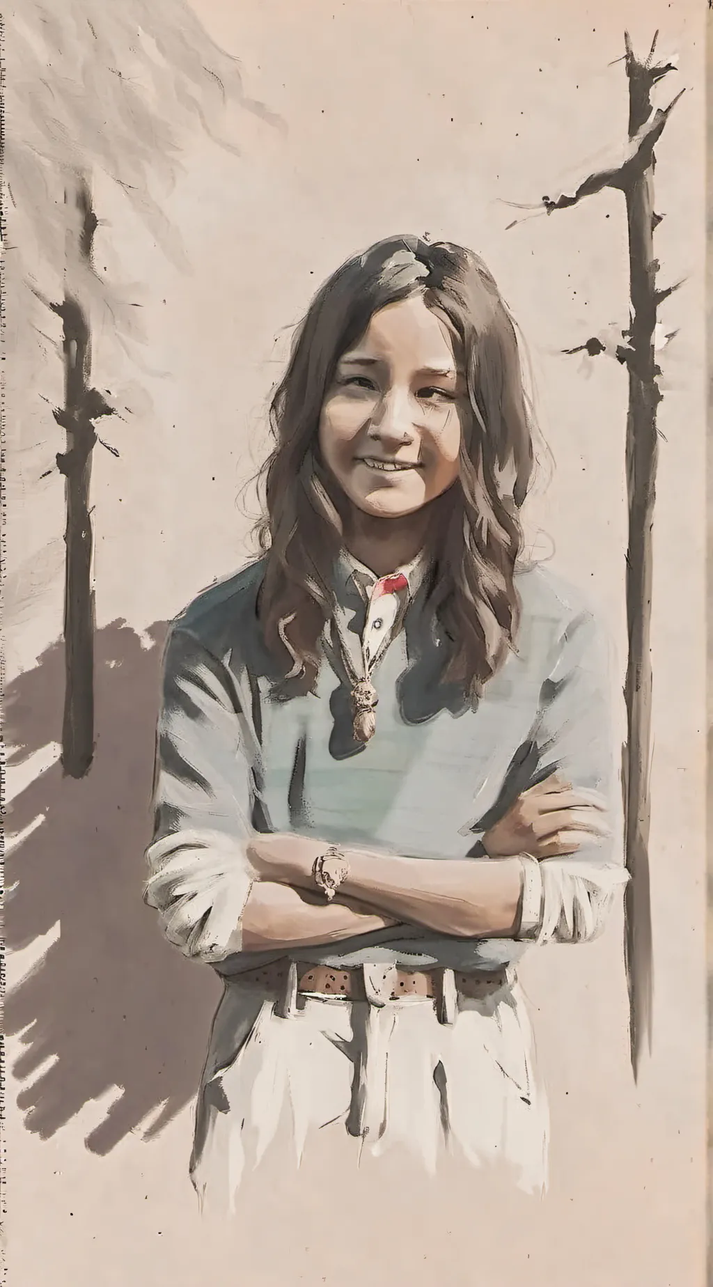 ai character: Ana background