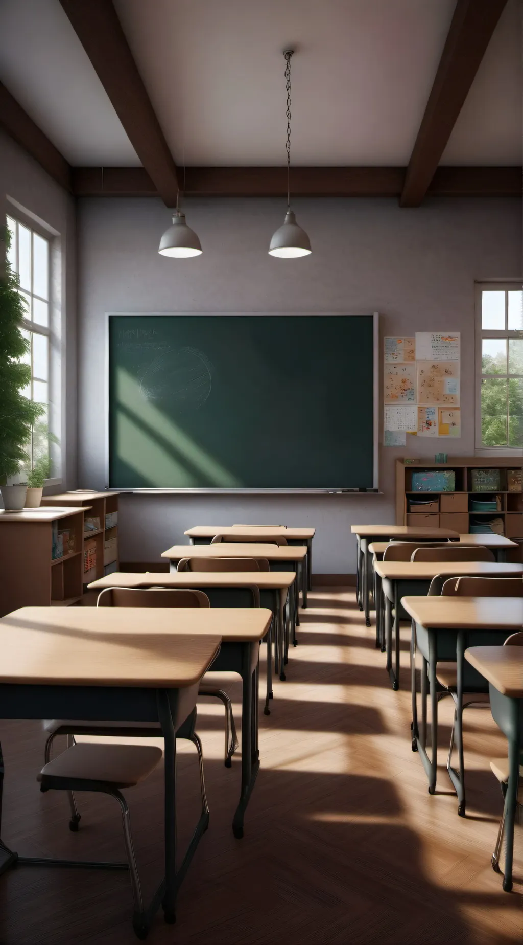 ai character: First Grade background