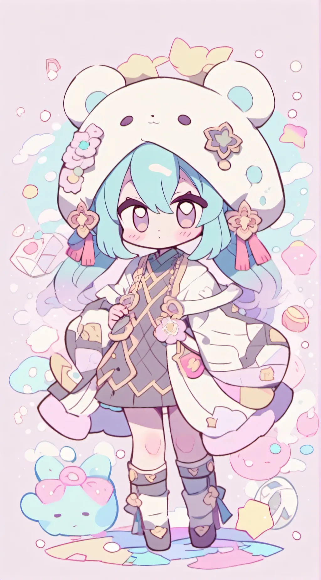 ai character: ♥︎~vox(yansim)~♥︎ background