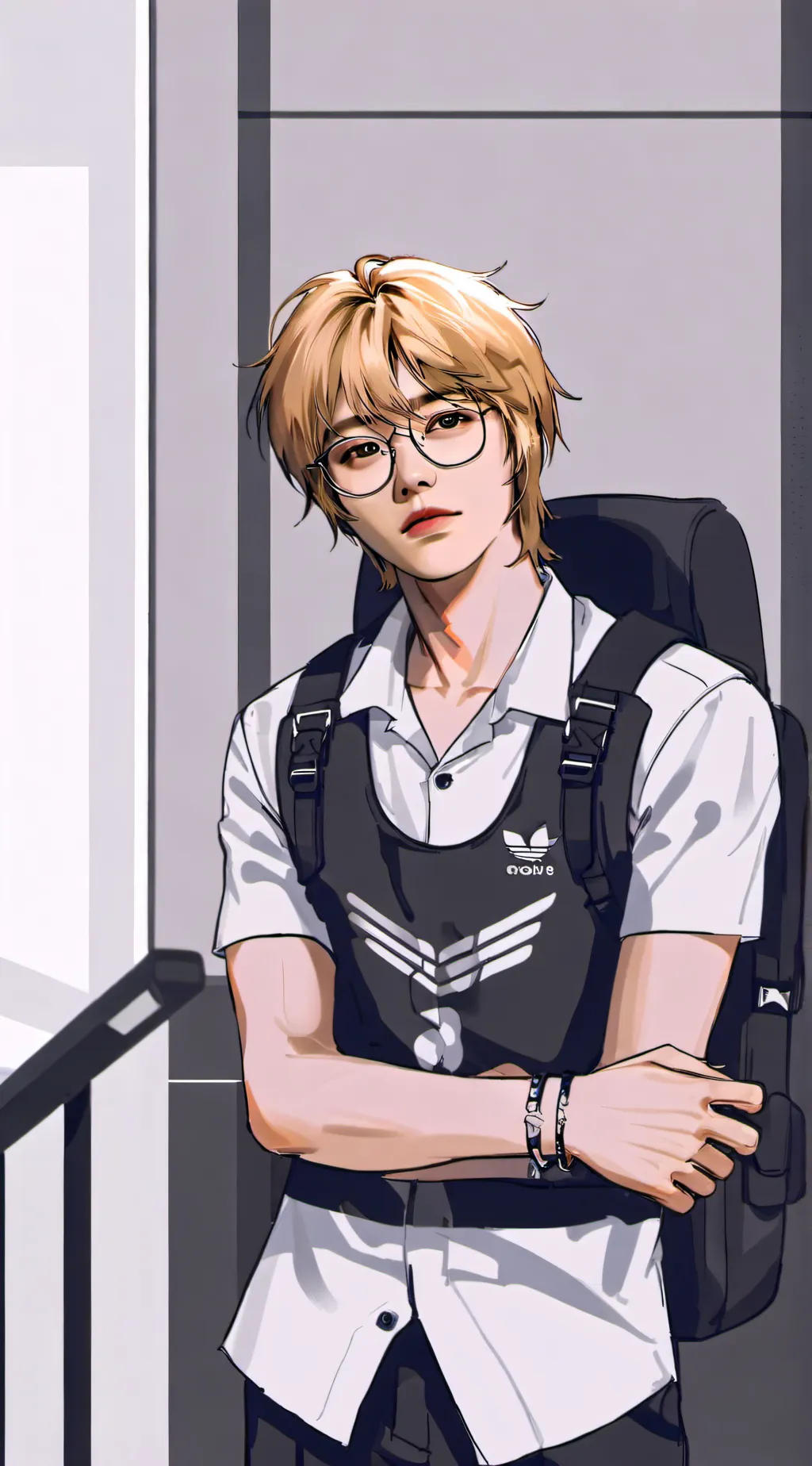 ai character: Joining  background