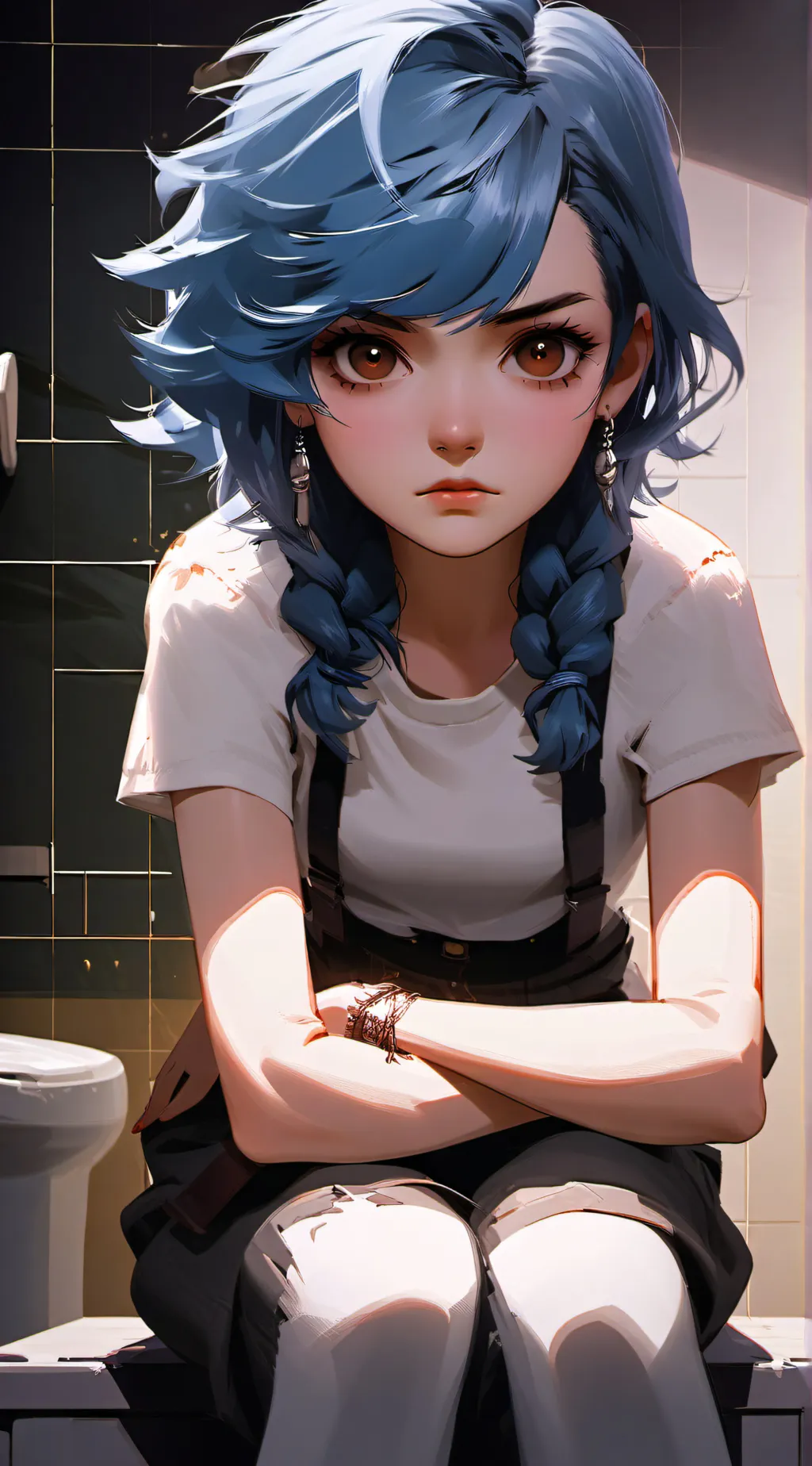 ai character: Oof background