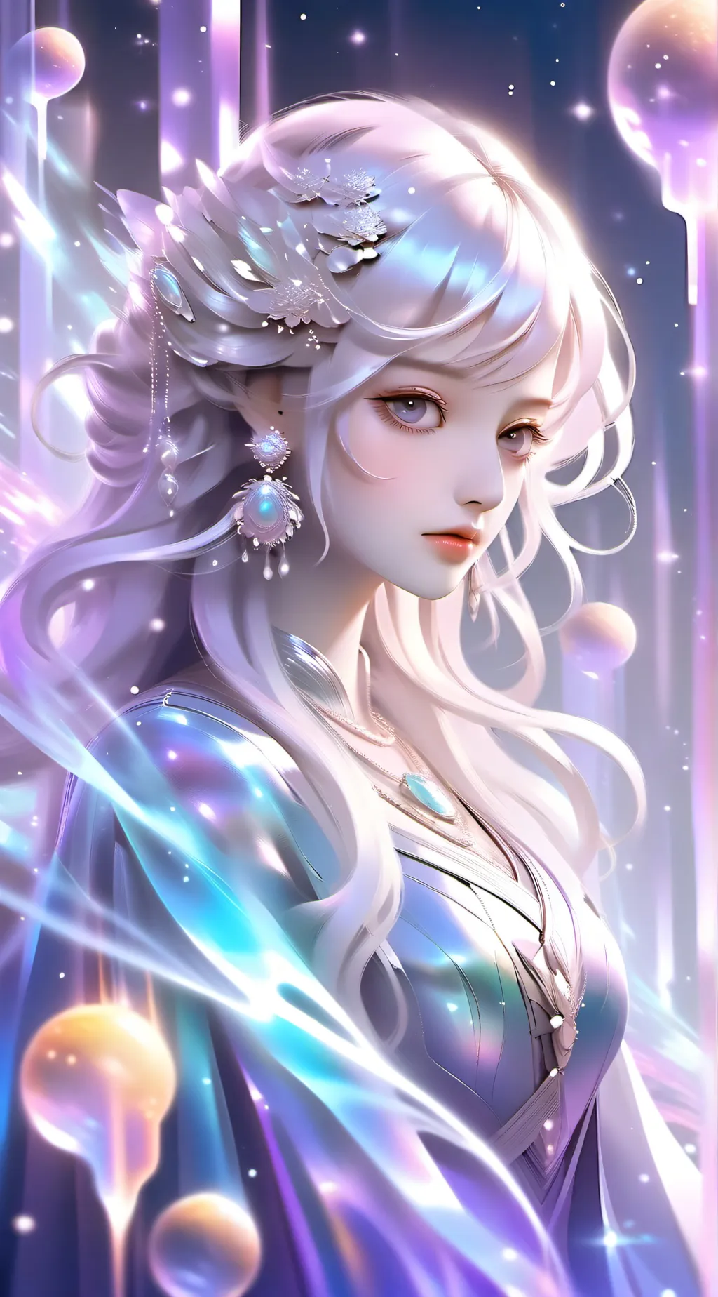 ai character: ^Moonlight^ background