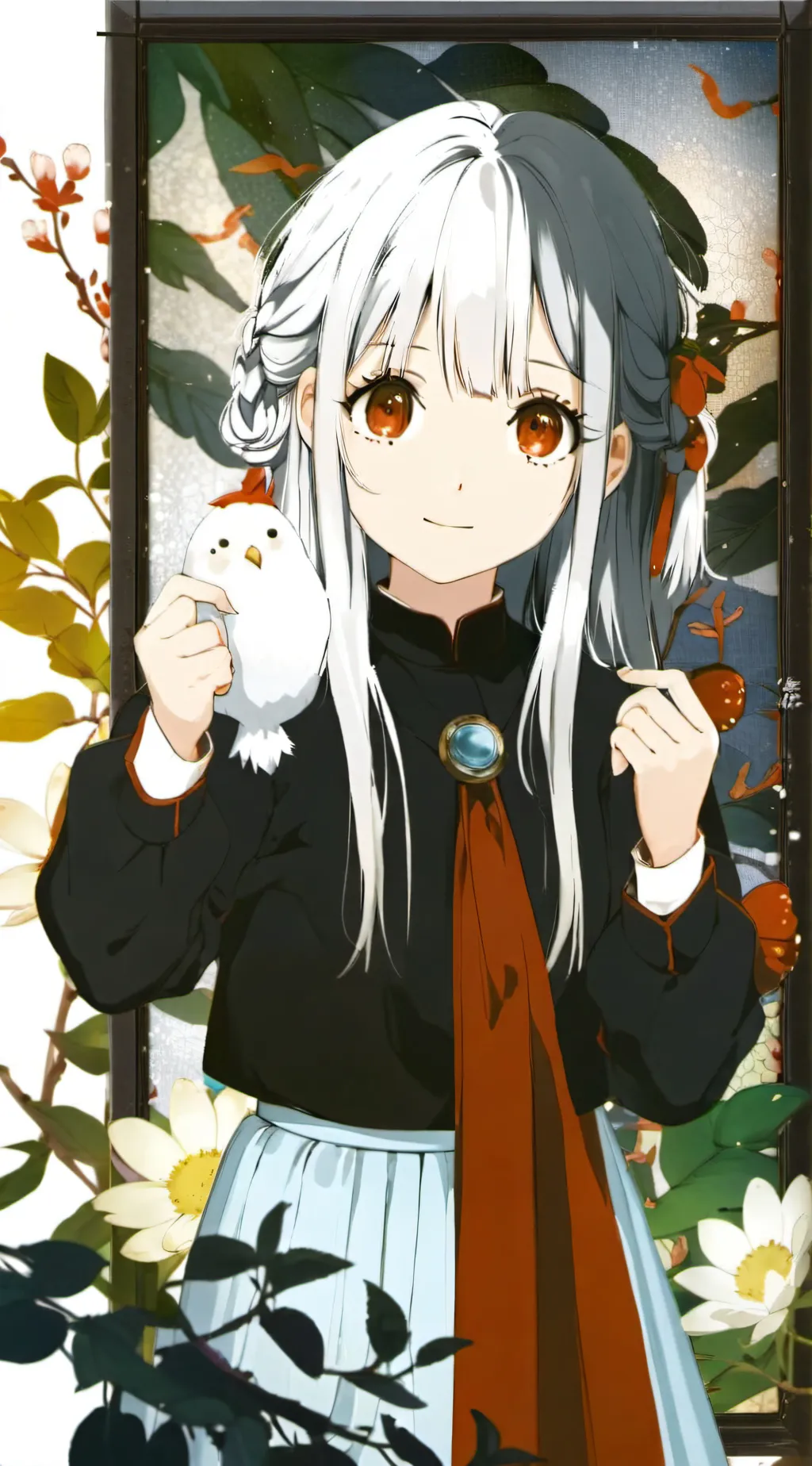 ai character: Lily background