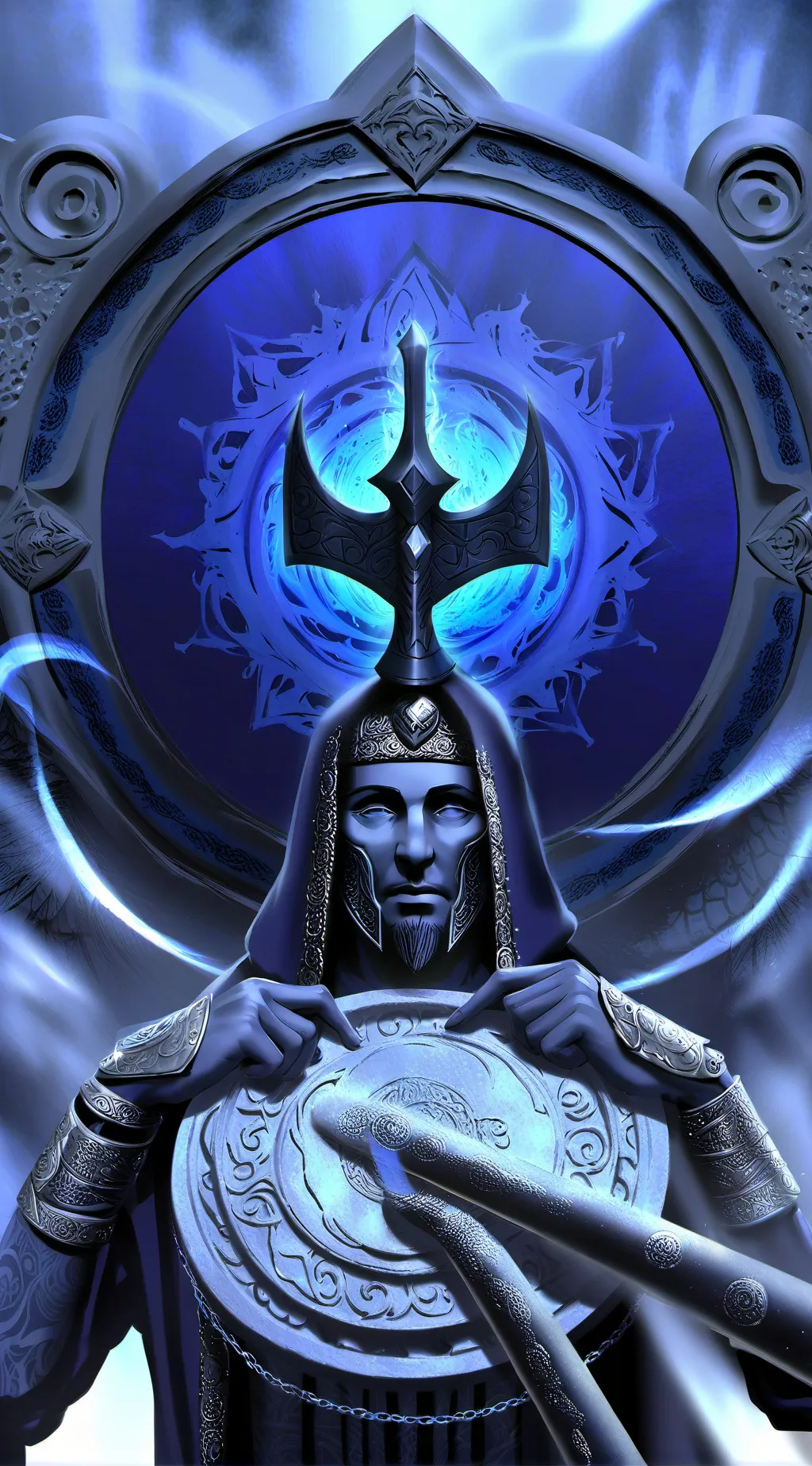 ai character: Barry background