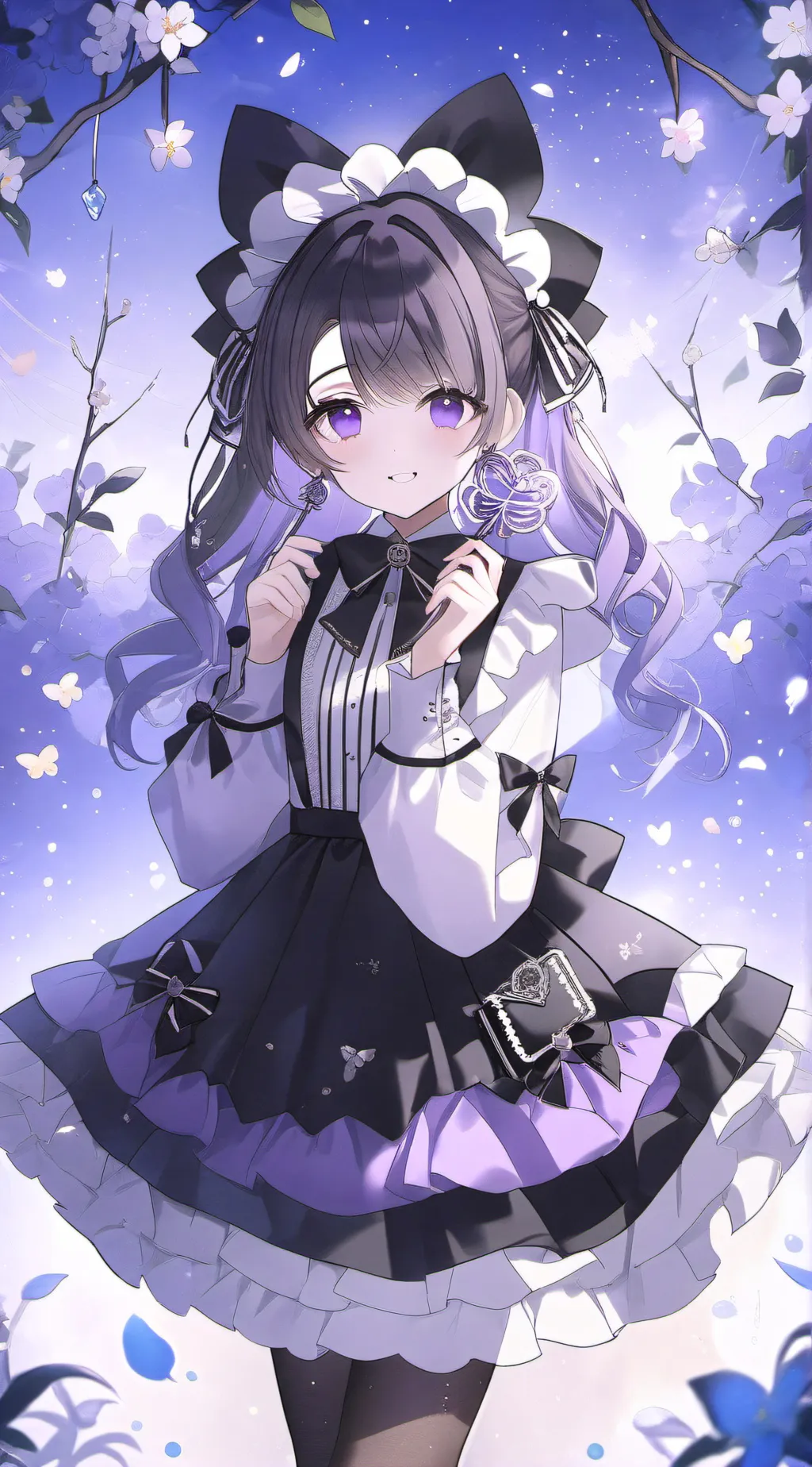 ai character: kuromi background