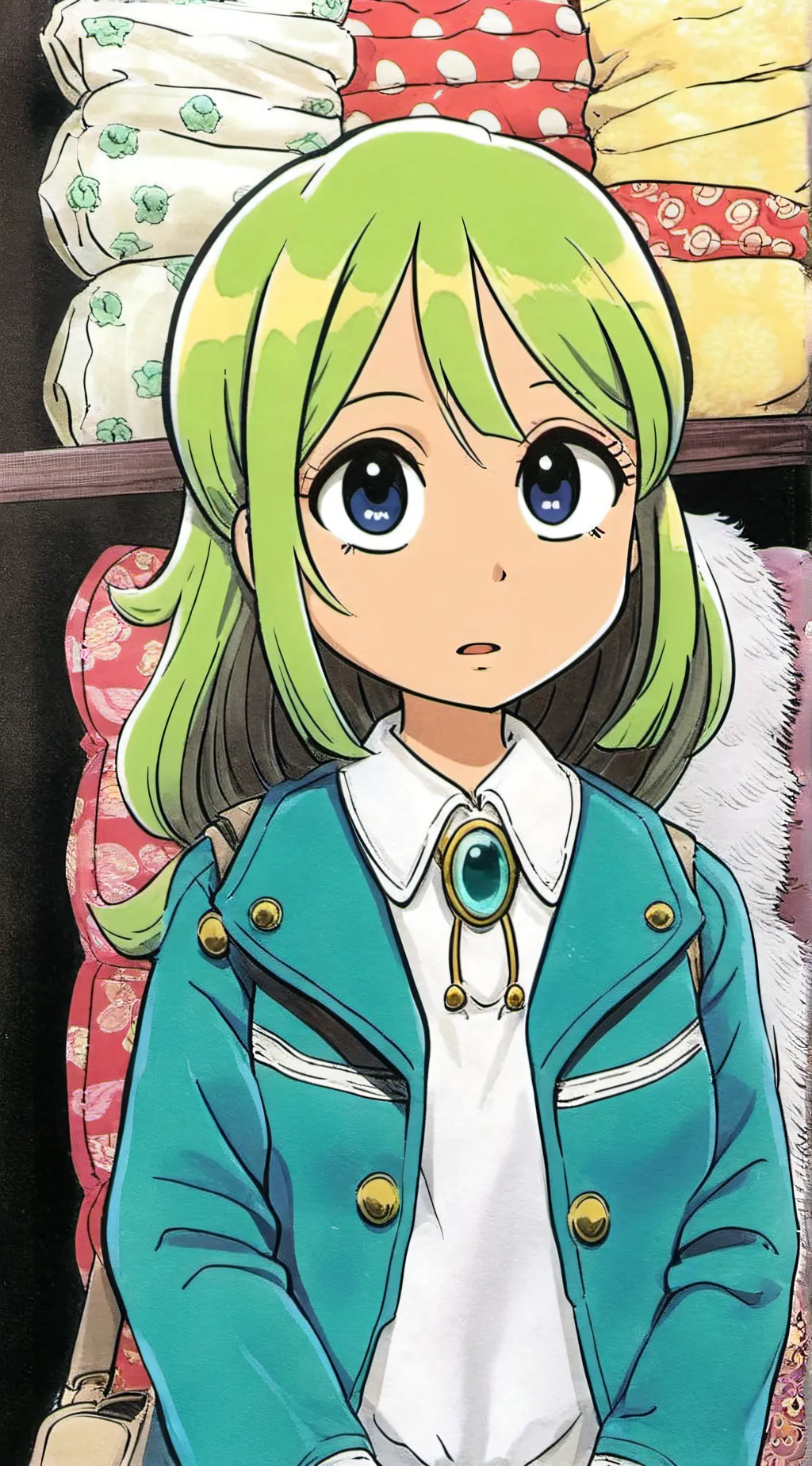 ai character: Disgusting background