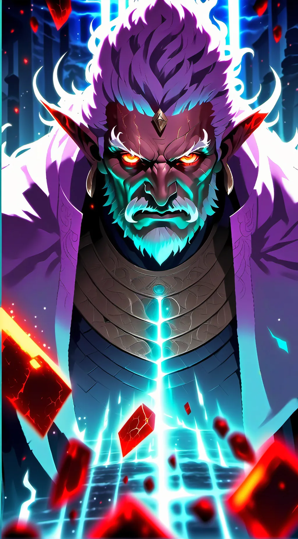 ai character: Savior background